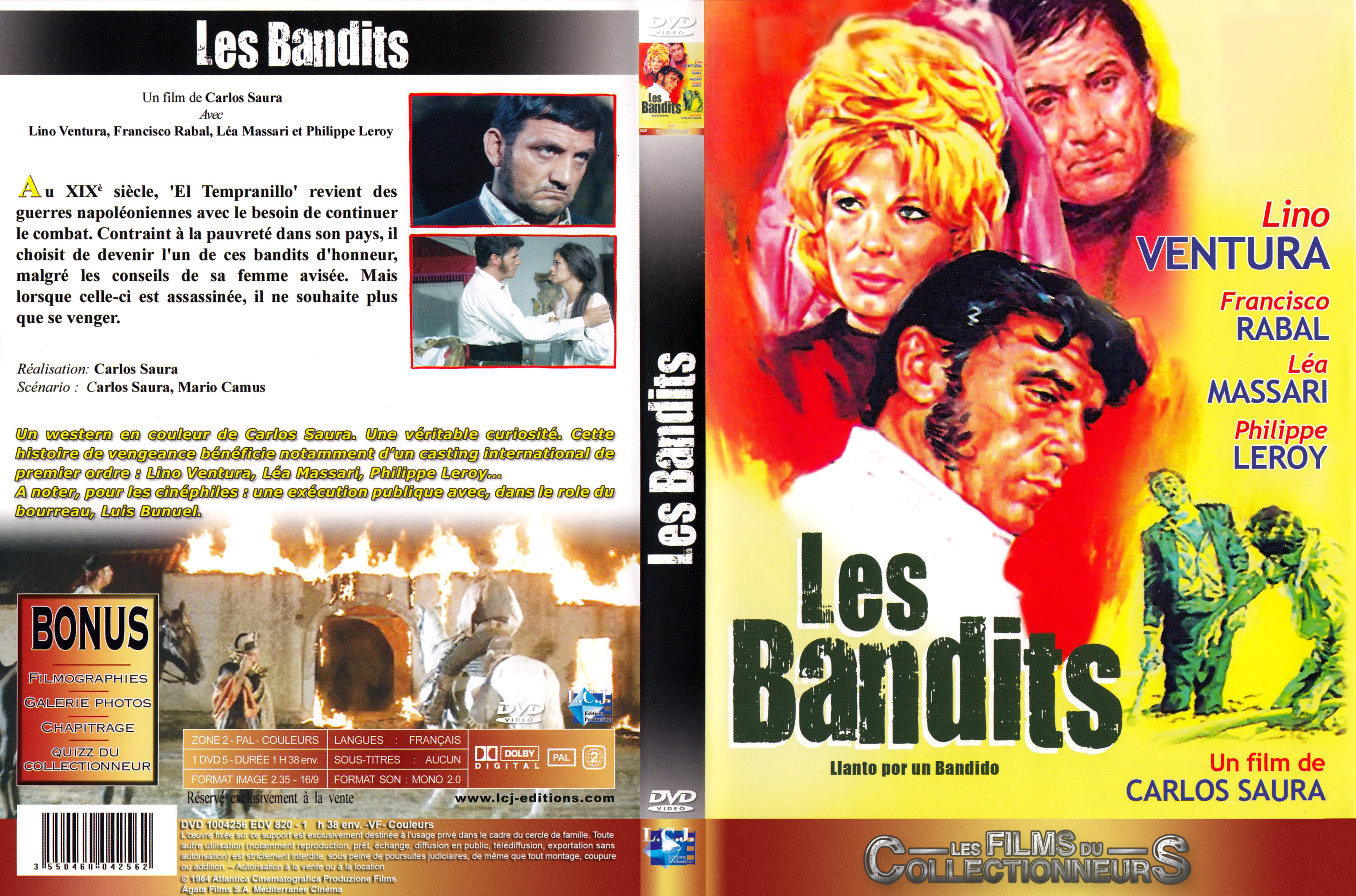 Jaquette DVD Les bandits v2