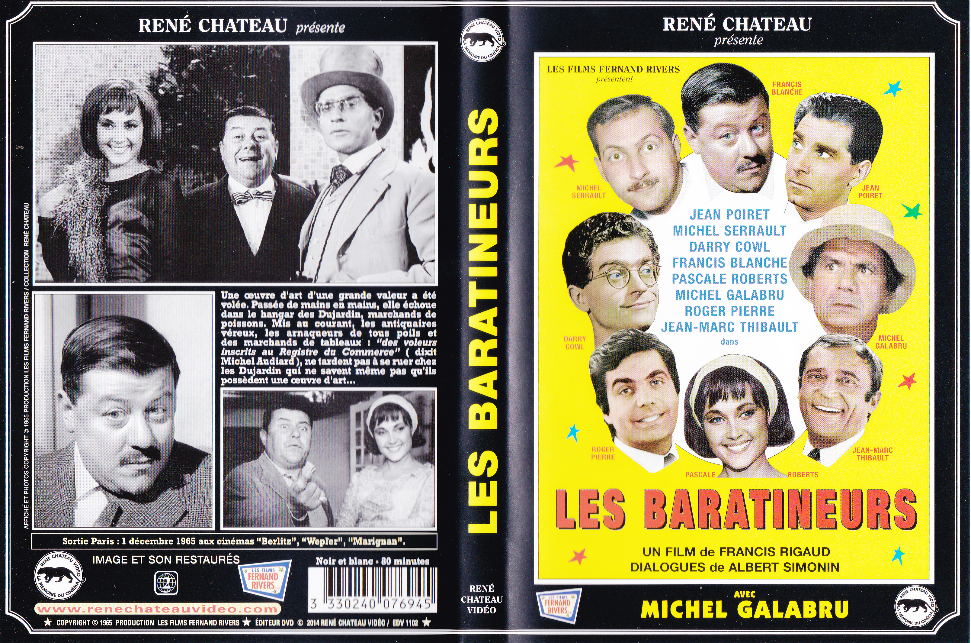 Jaquette DVD Les baratineurs