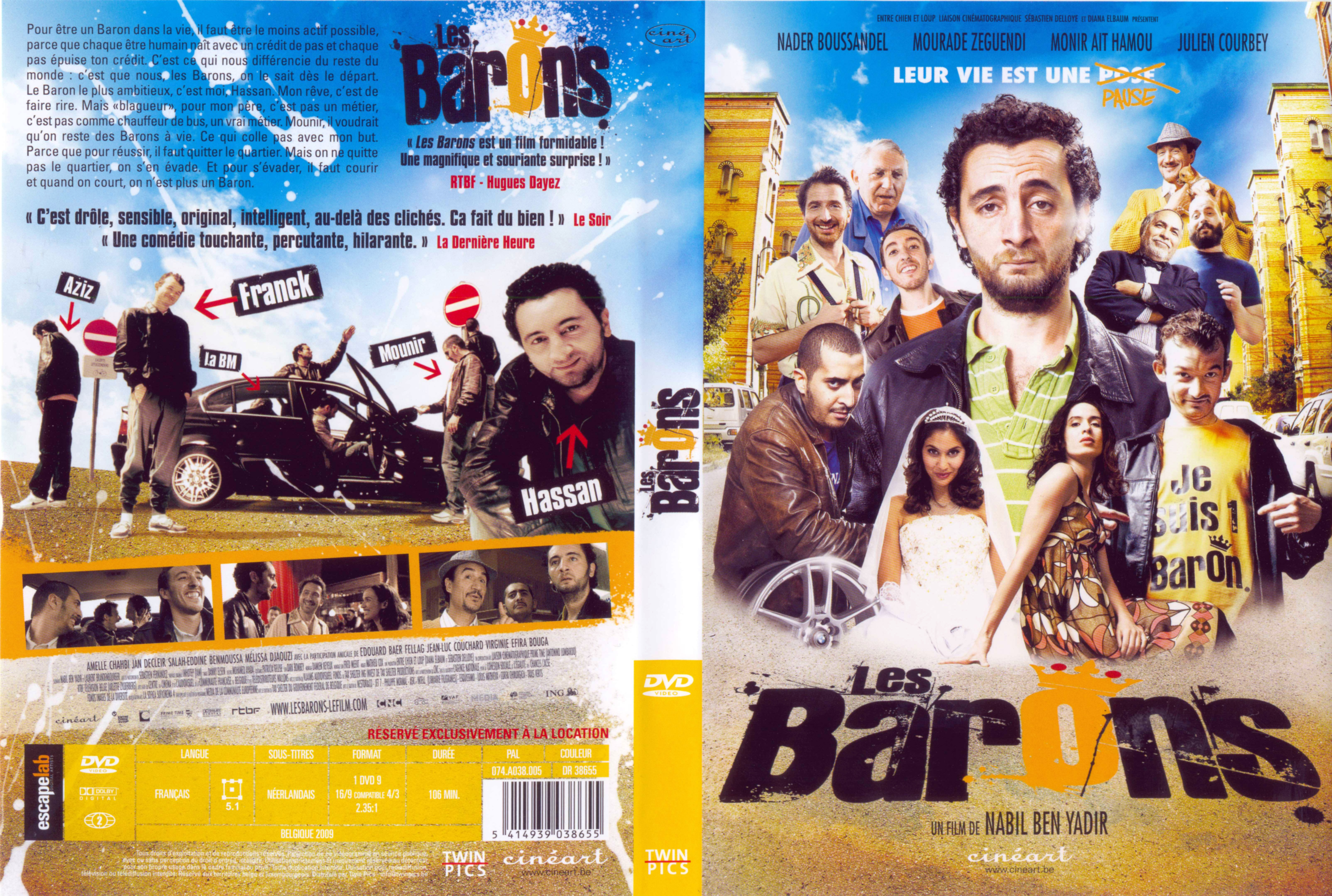 Jaquette DVD Les barons