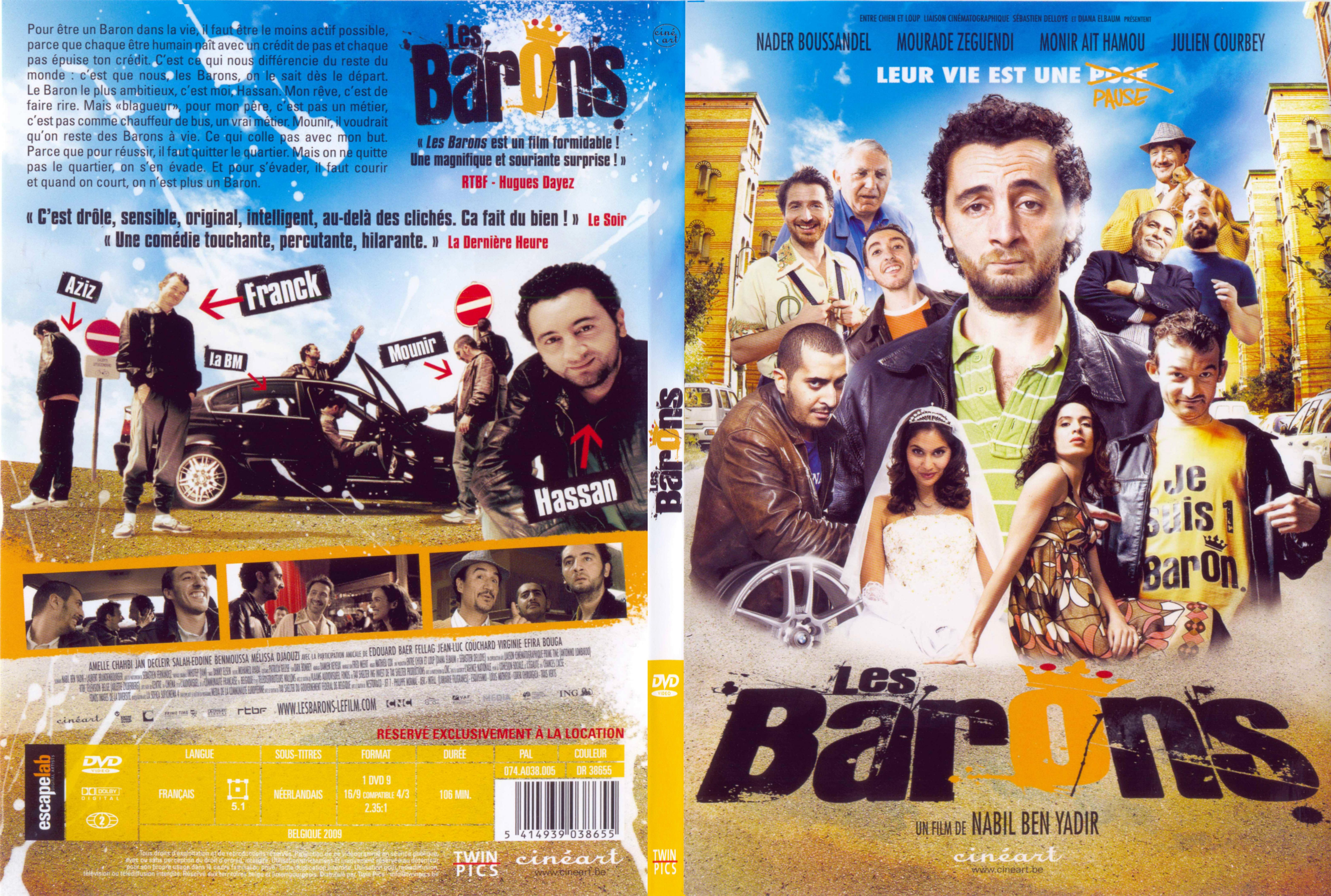 Jaquette DVD Les barons - SLIM