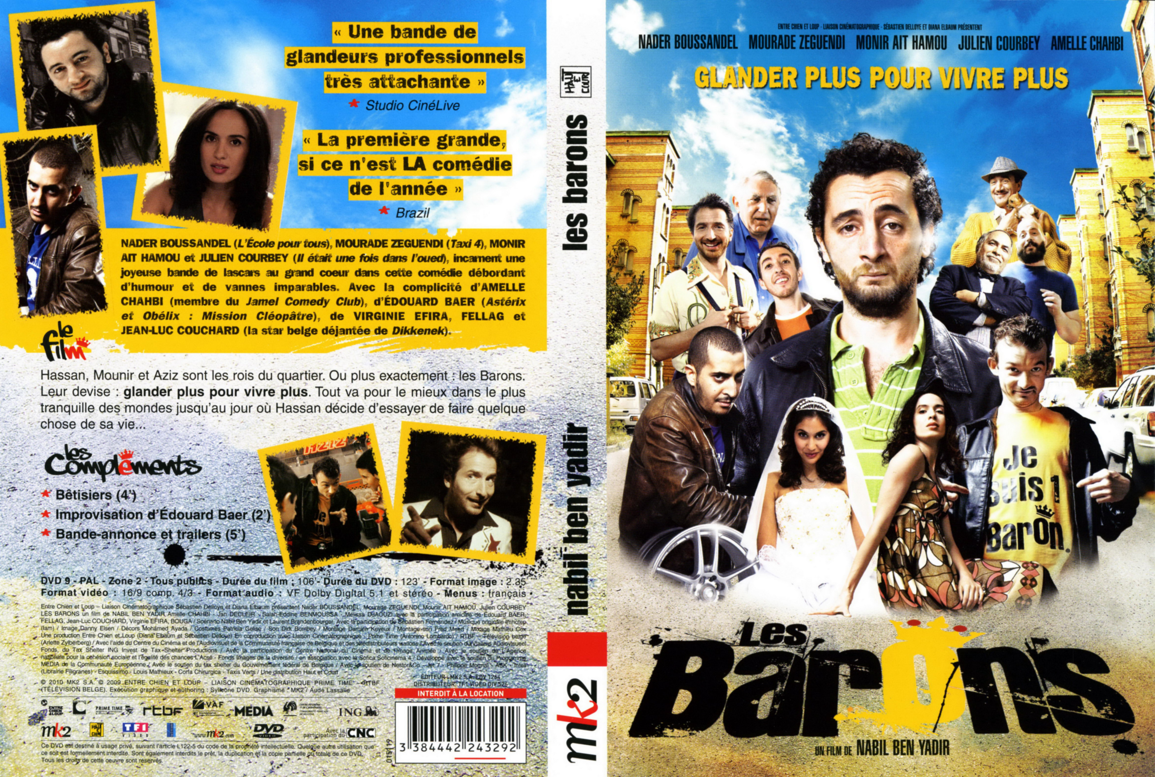Jaquette DVD Les barons v2