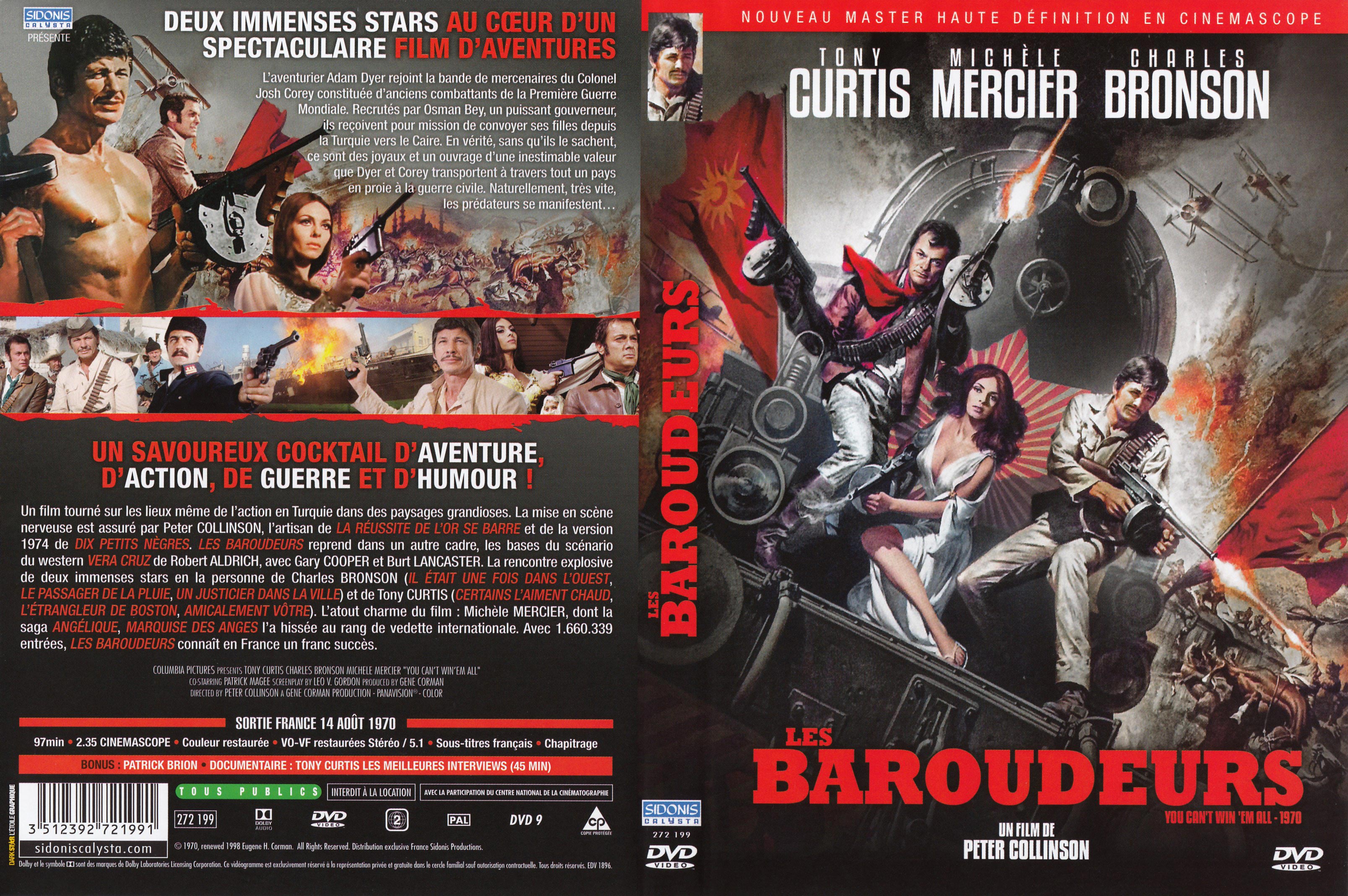 Jaquette DVD Les baroudeurs