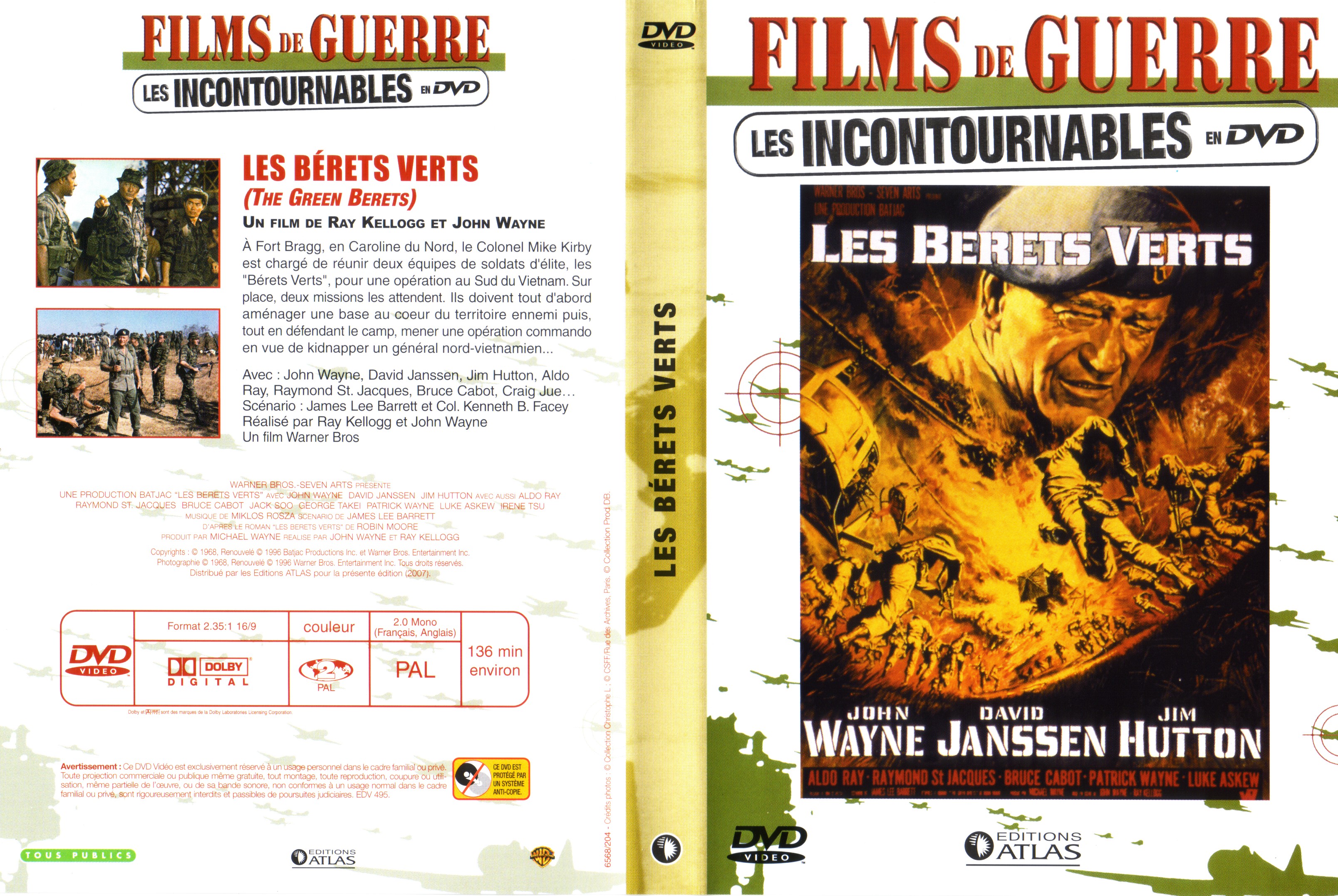 Jaquette DVD Les brets verts v2