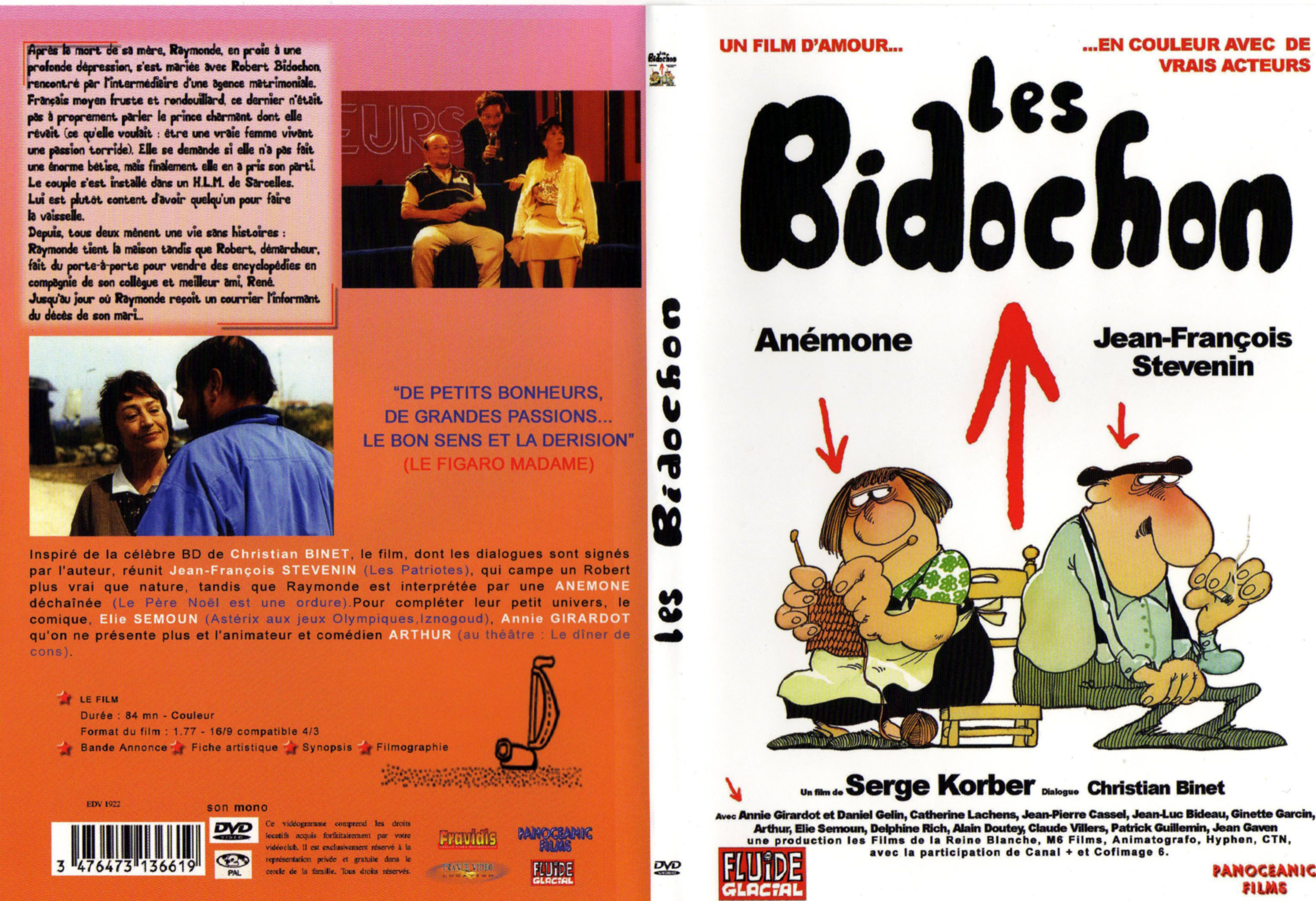 Jaquette DVD Les bidochon