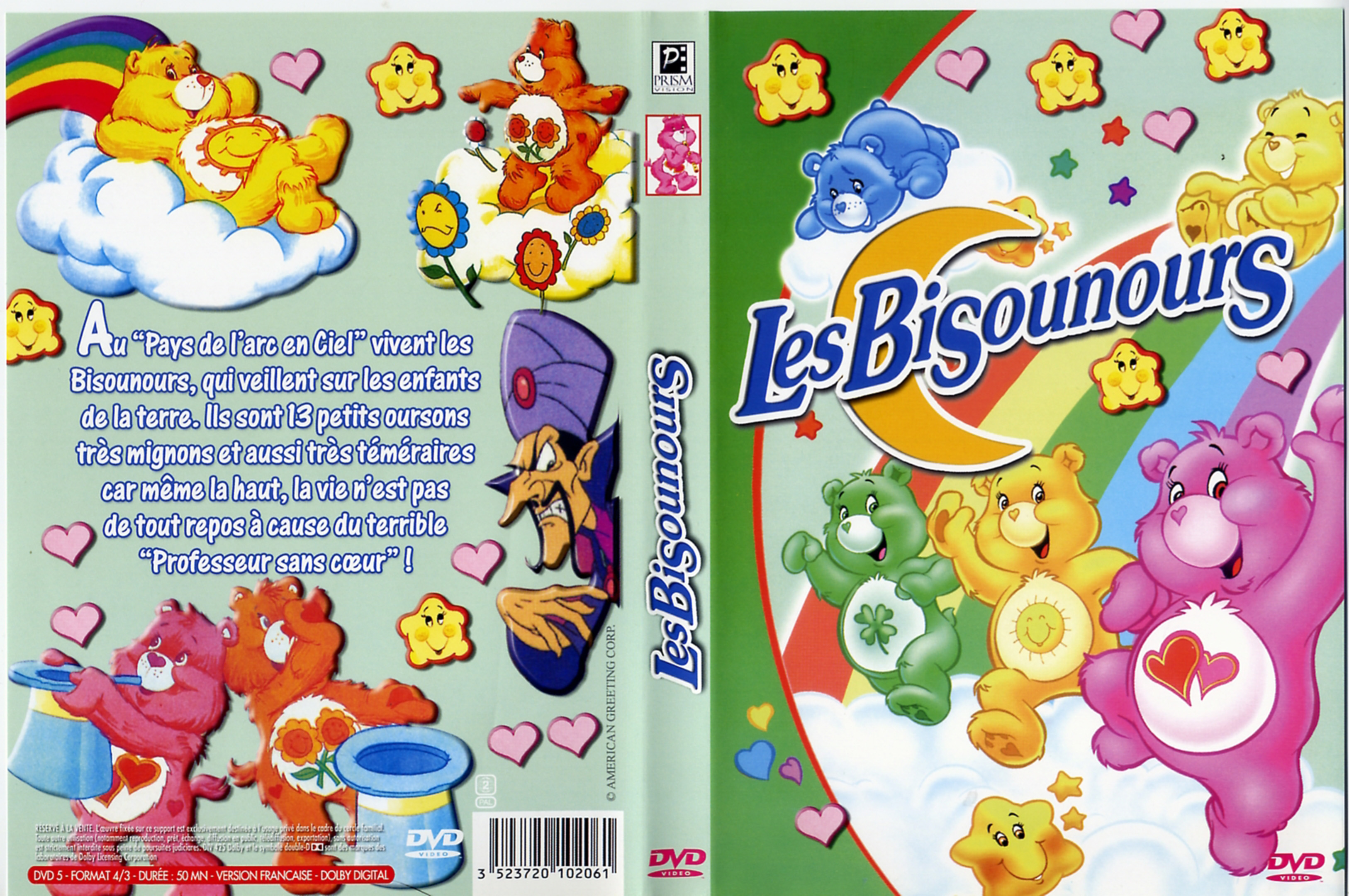 Jaquette DVD Les bisounours