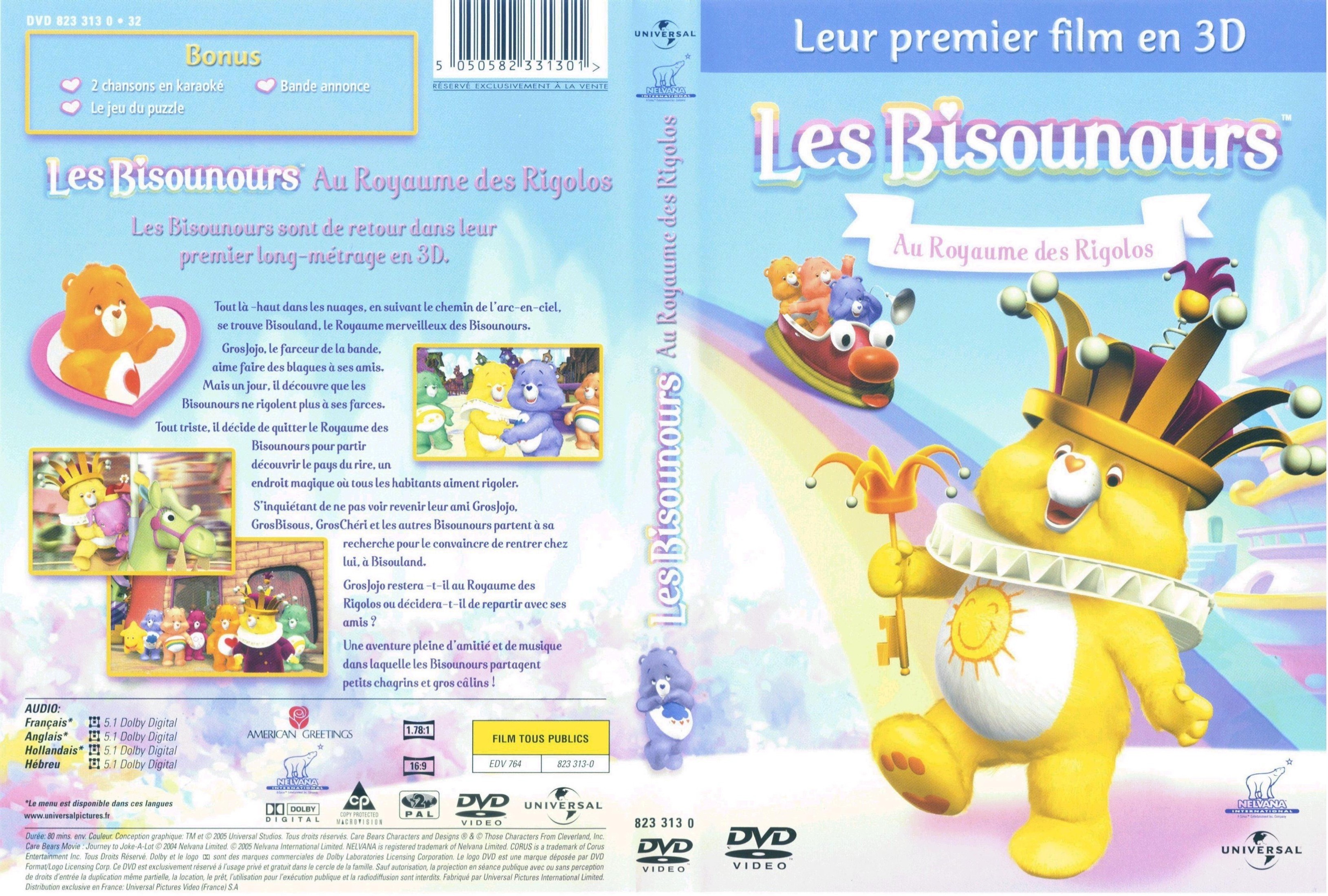 Jaquette DVD Les bisounours Au royaume des rigolos