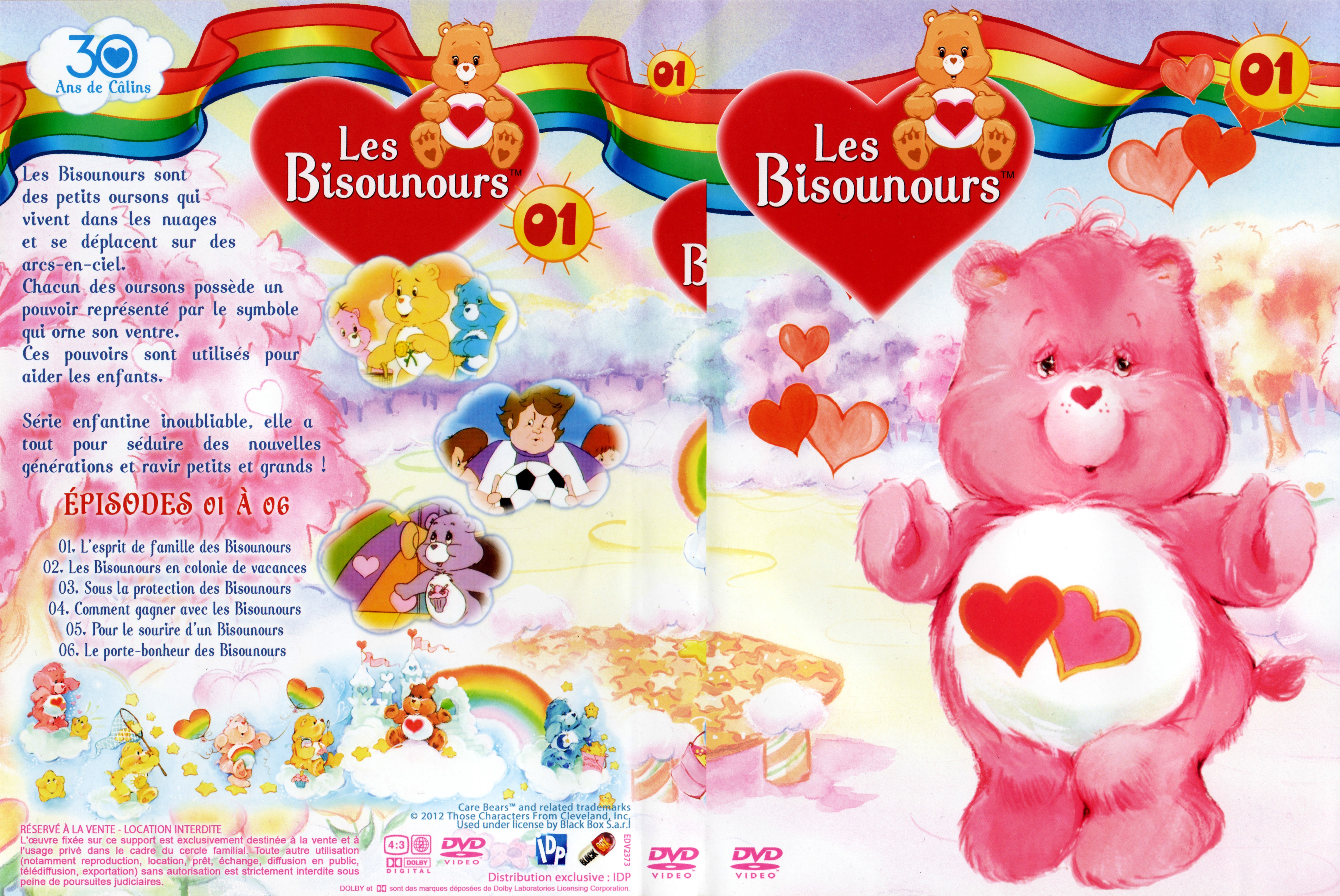 Jaquette DVD Les bisounours DVD 1 Episodes 1  6