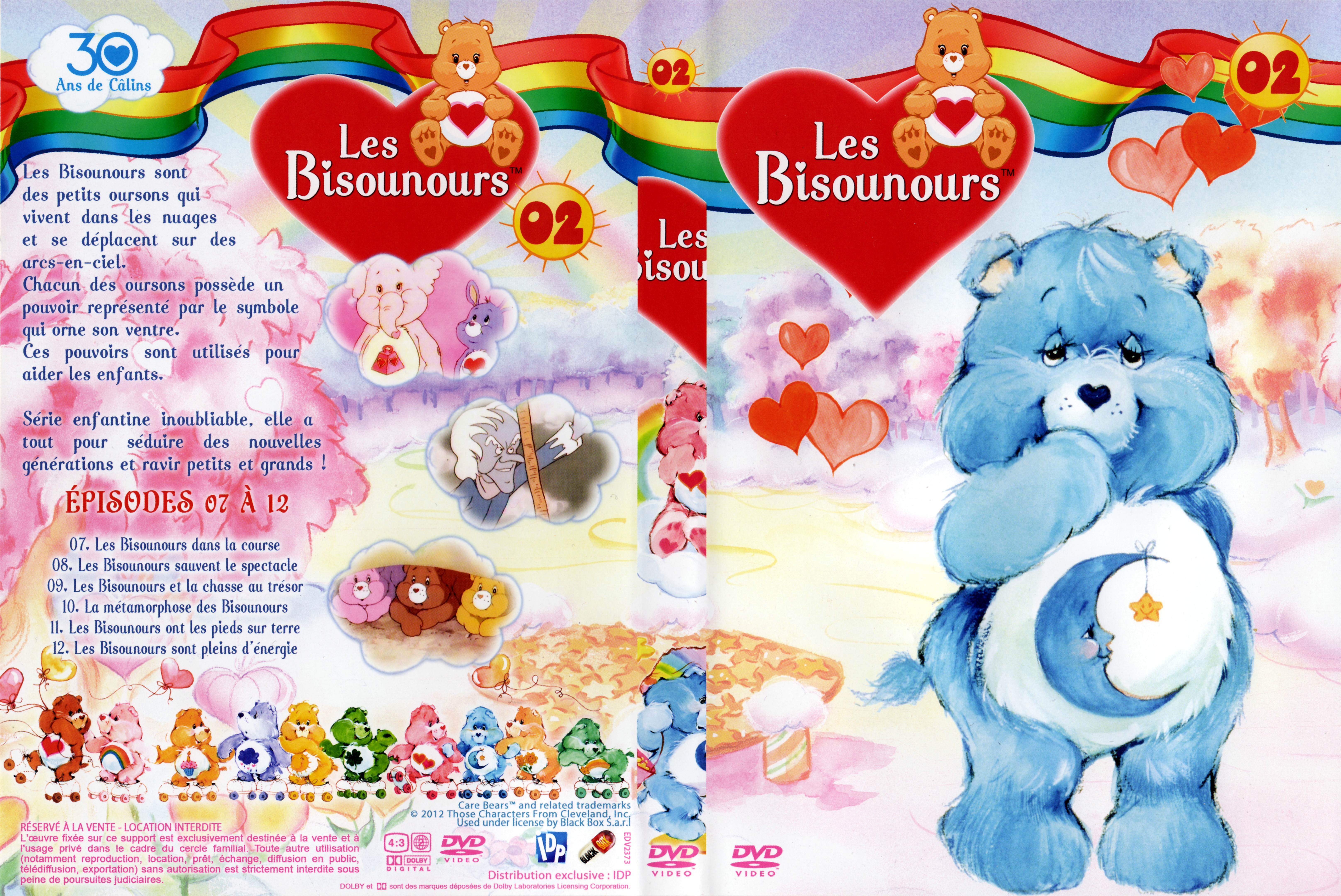 Jaquette DVD Les bisounours DVD 2 - Episodes 7  12