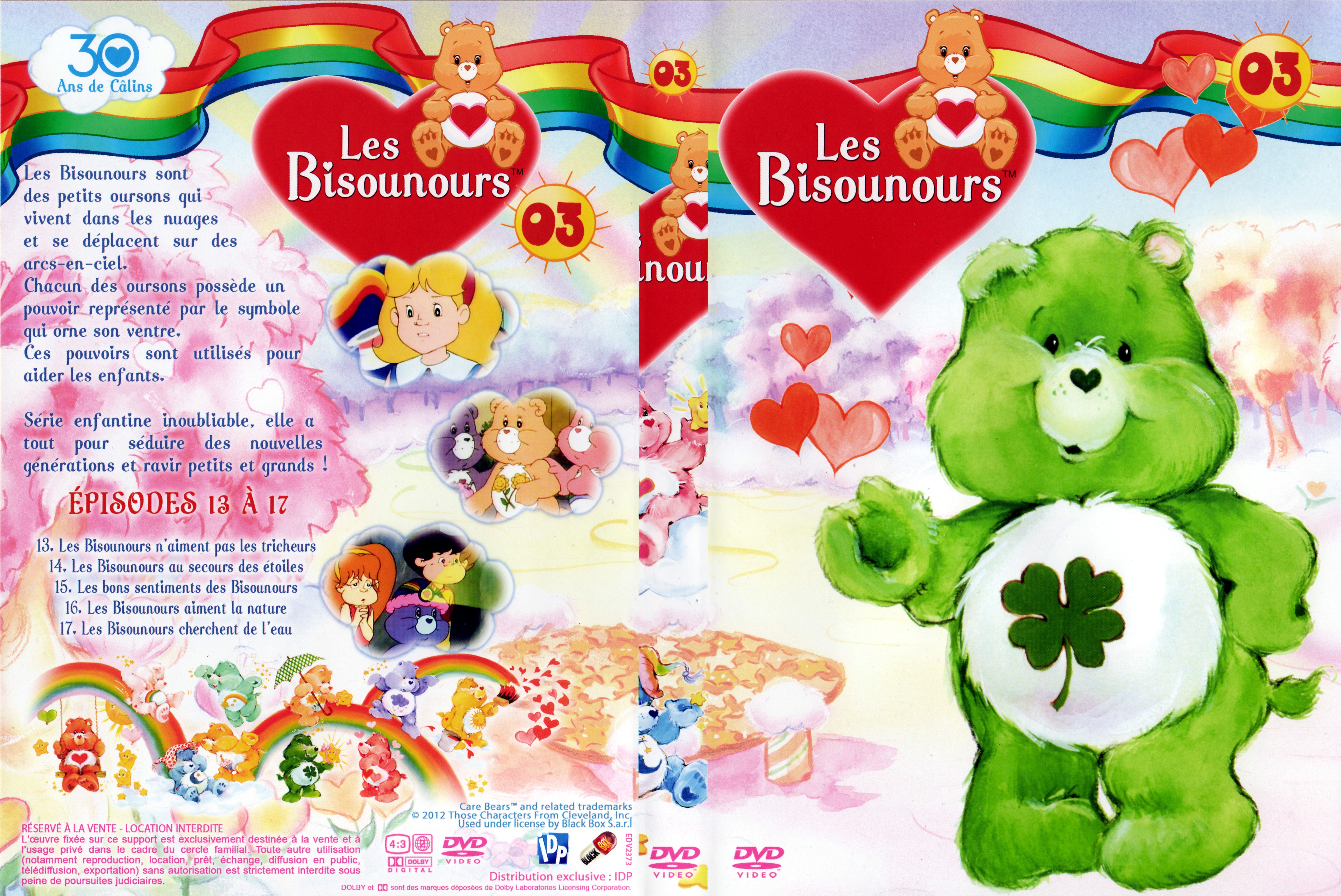 Jaquette DVD Les bisounours DVD 3 - Episodes 13  17