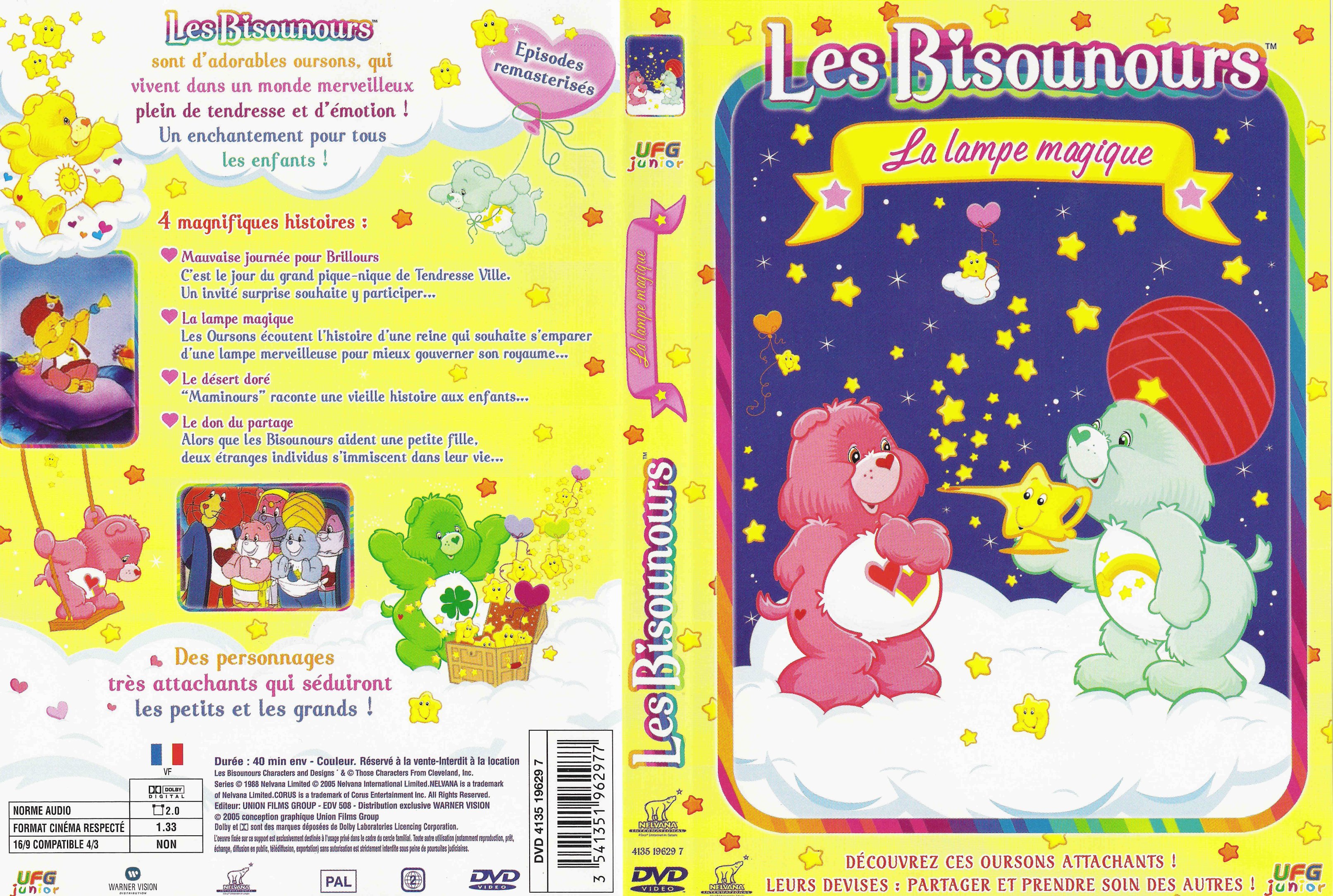 Jaquette DVD Les bisounours La lampe magique