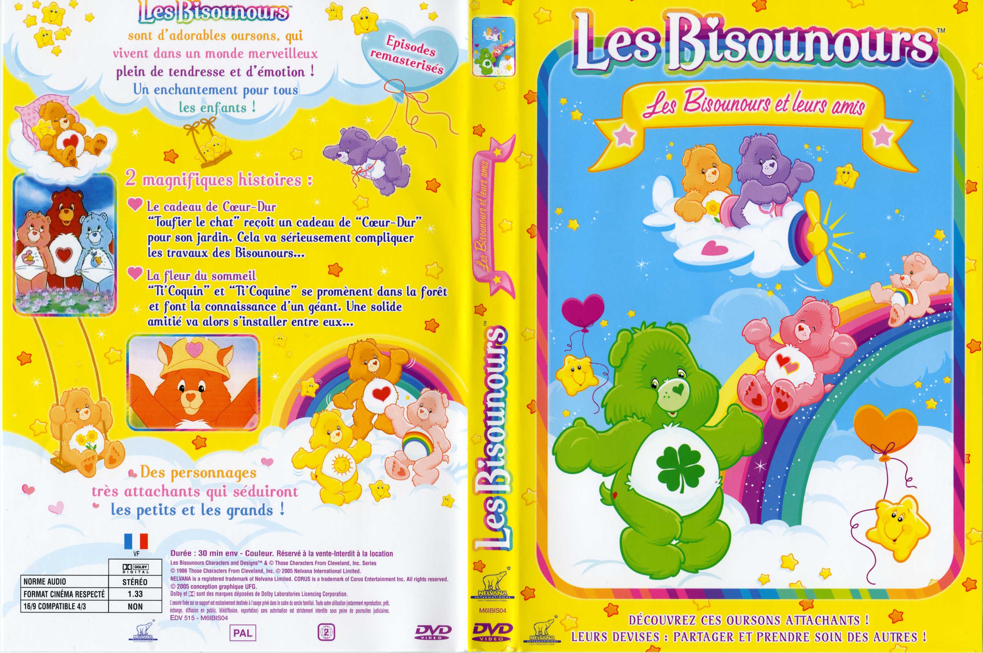 Jaquette DVD Les bisounours et leurs amis