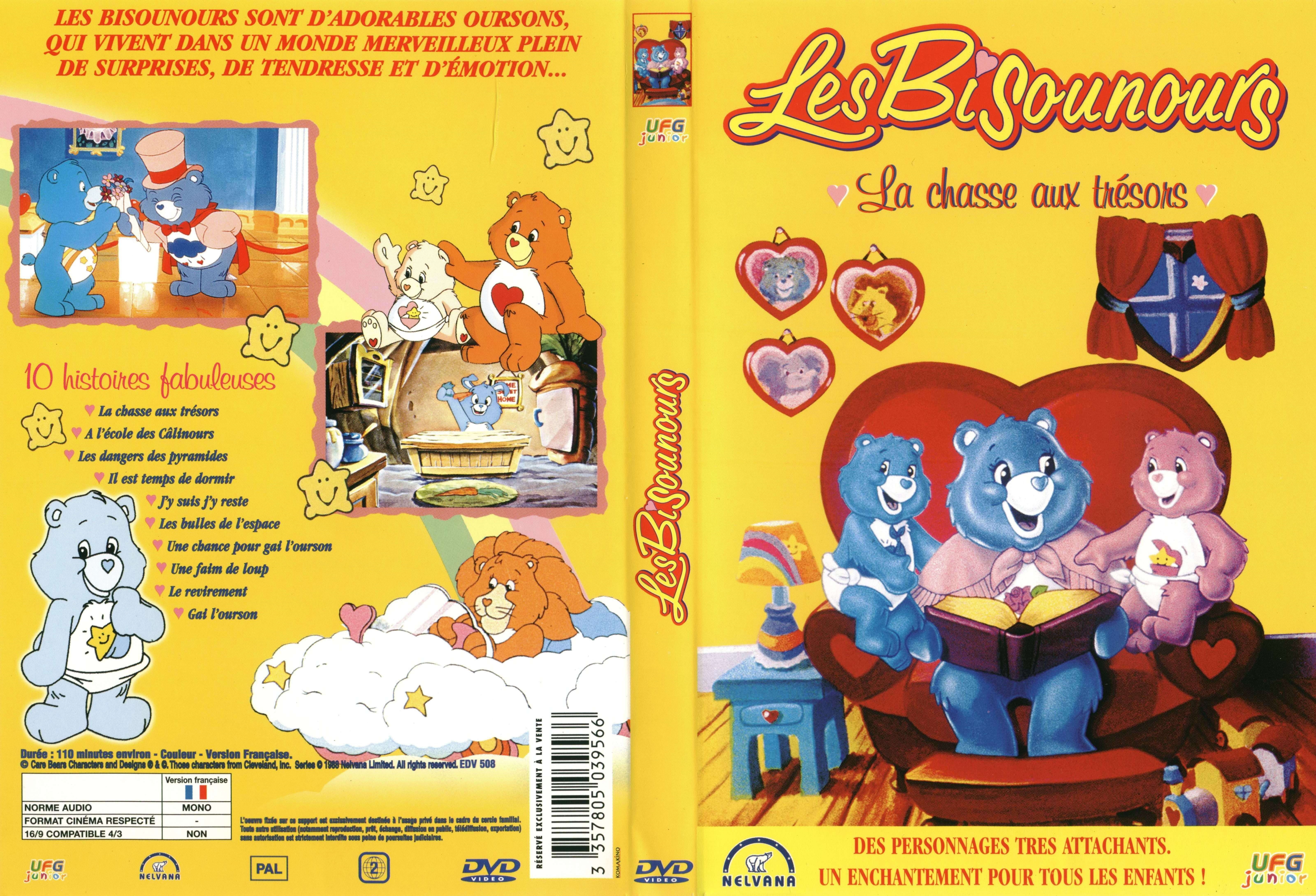 Jaquette DVD Les bisounours la chasse aux trsor