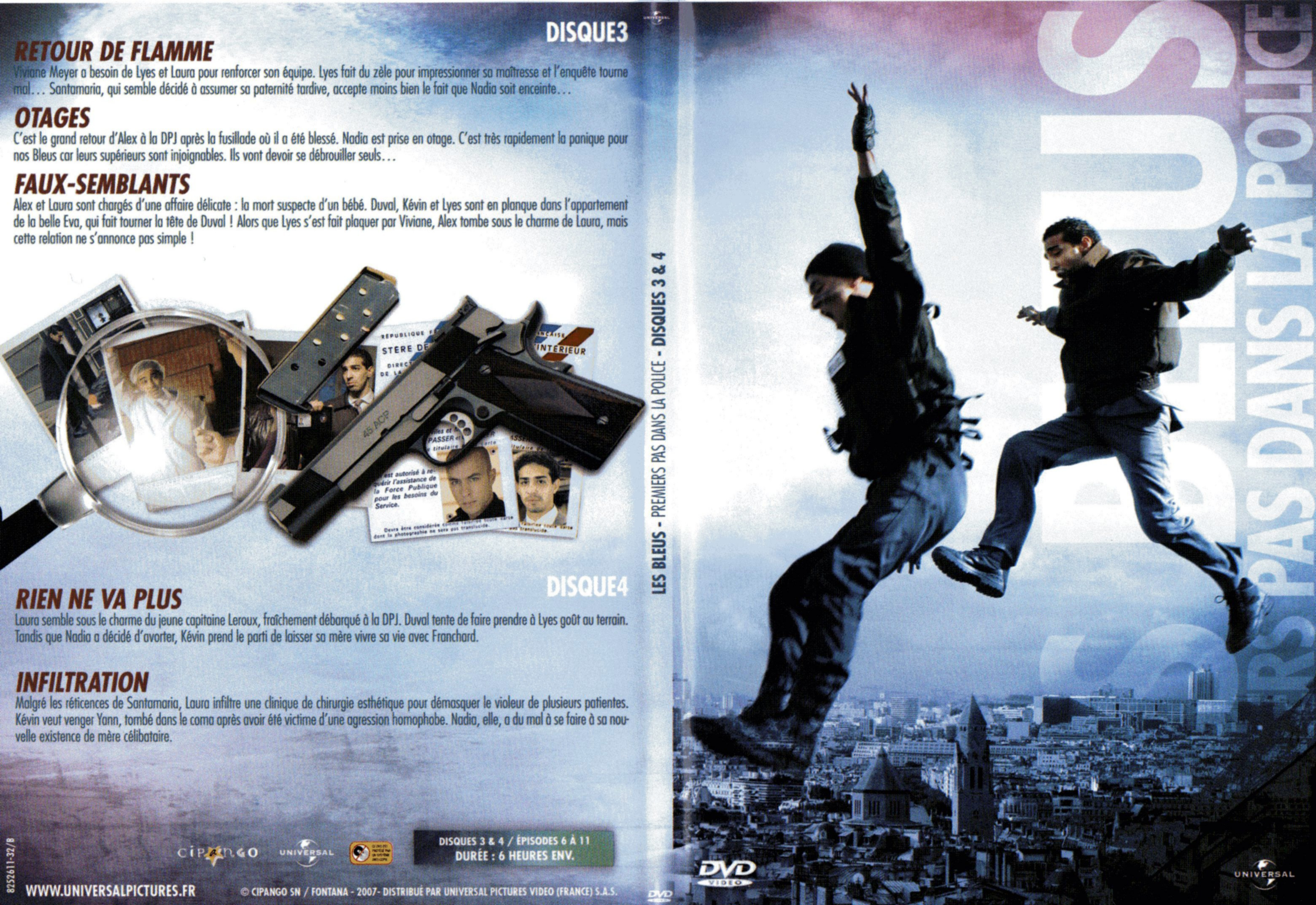 Jaquette DVD Les bleus - Premiers pas dans la police DVD 2