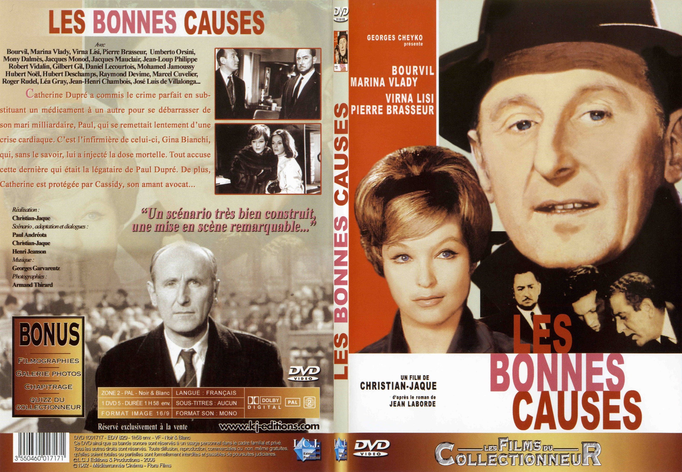 Jaquette DVD Les bonnes causes - SLIM