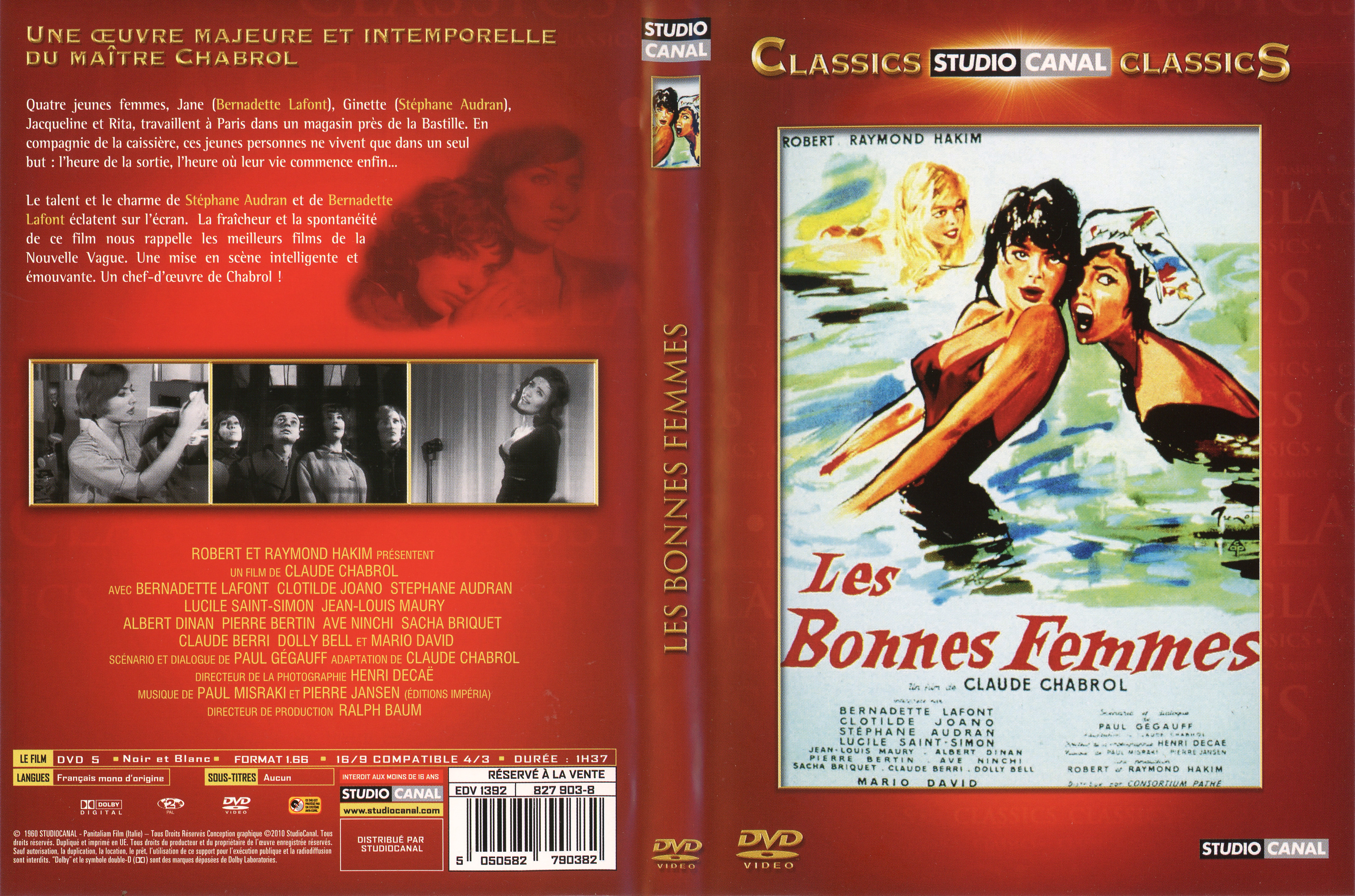 Jaquette DVD Les bonnes femmes