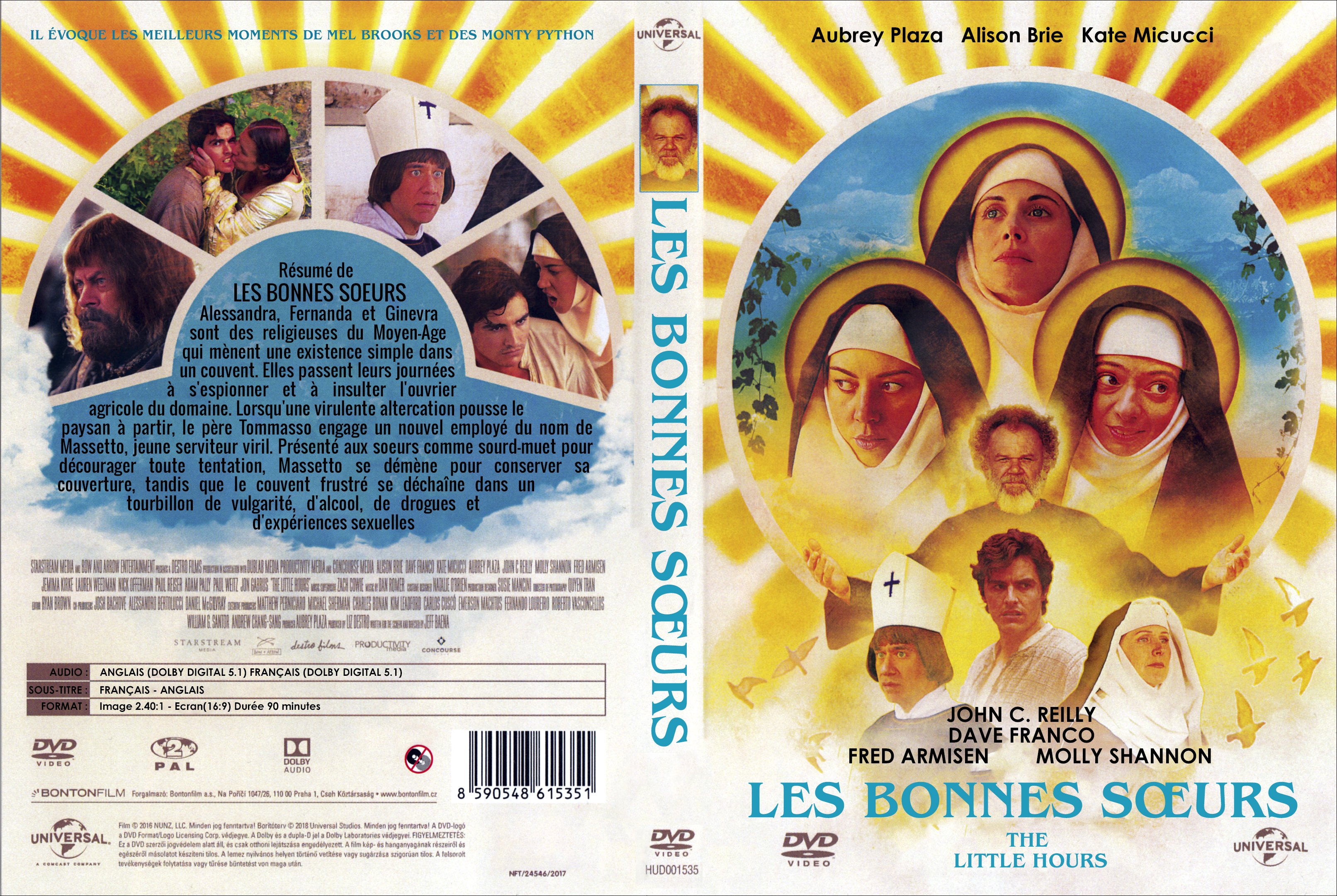 Jaquette DVD Les bonnes soeurs custom