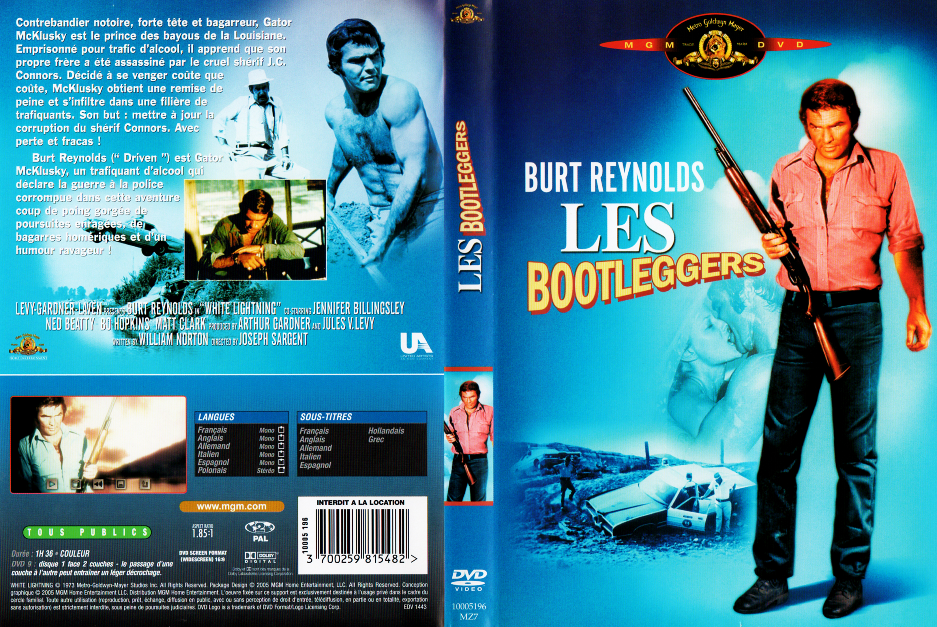 Jaquette DVD Les bootleggers