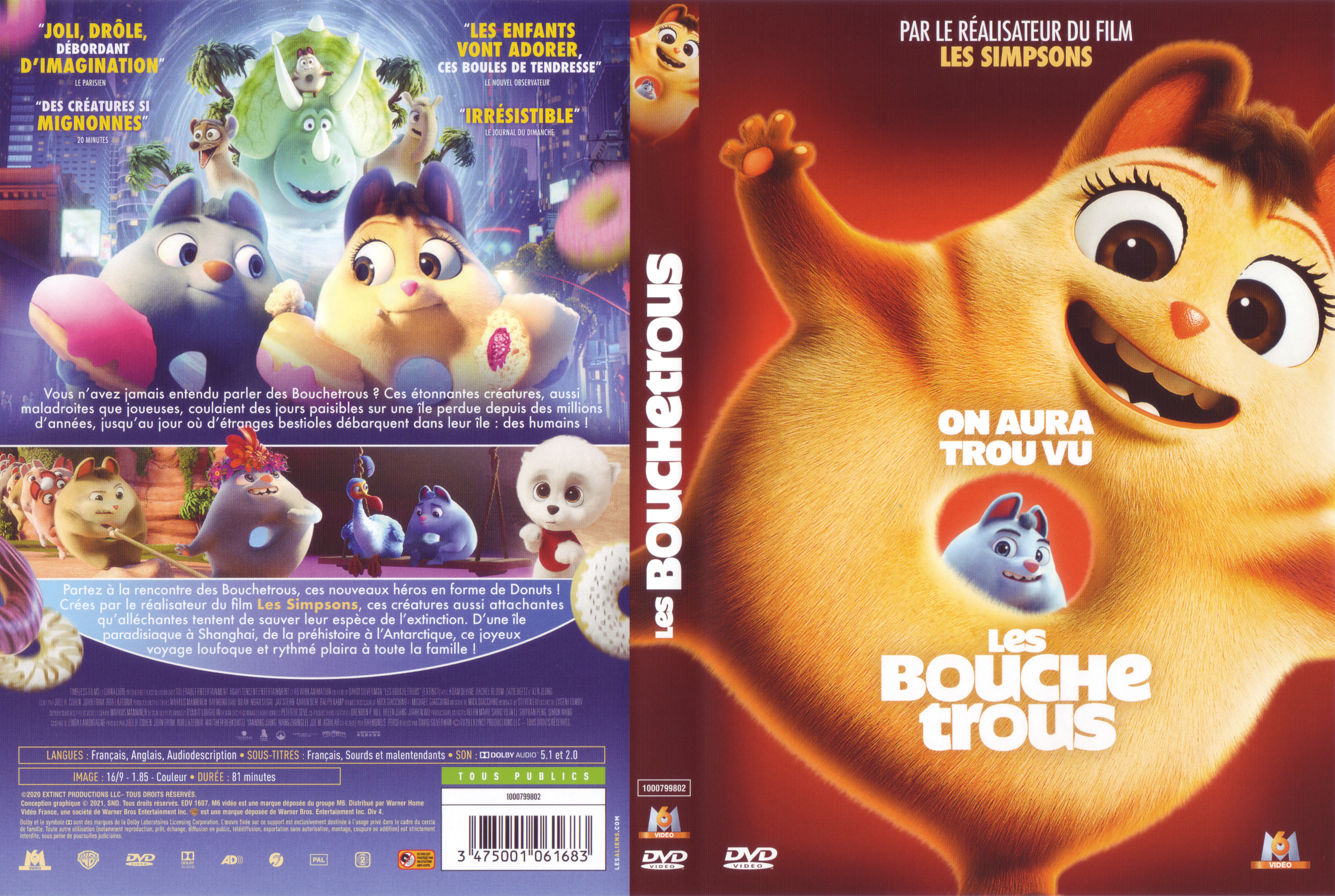 Jaquette DVD Les bouchetrous