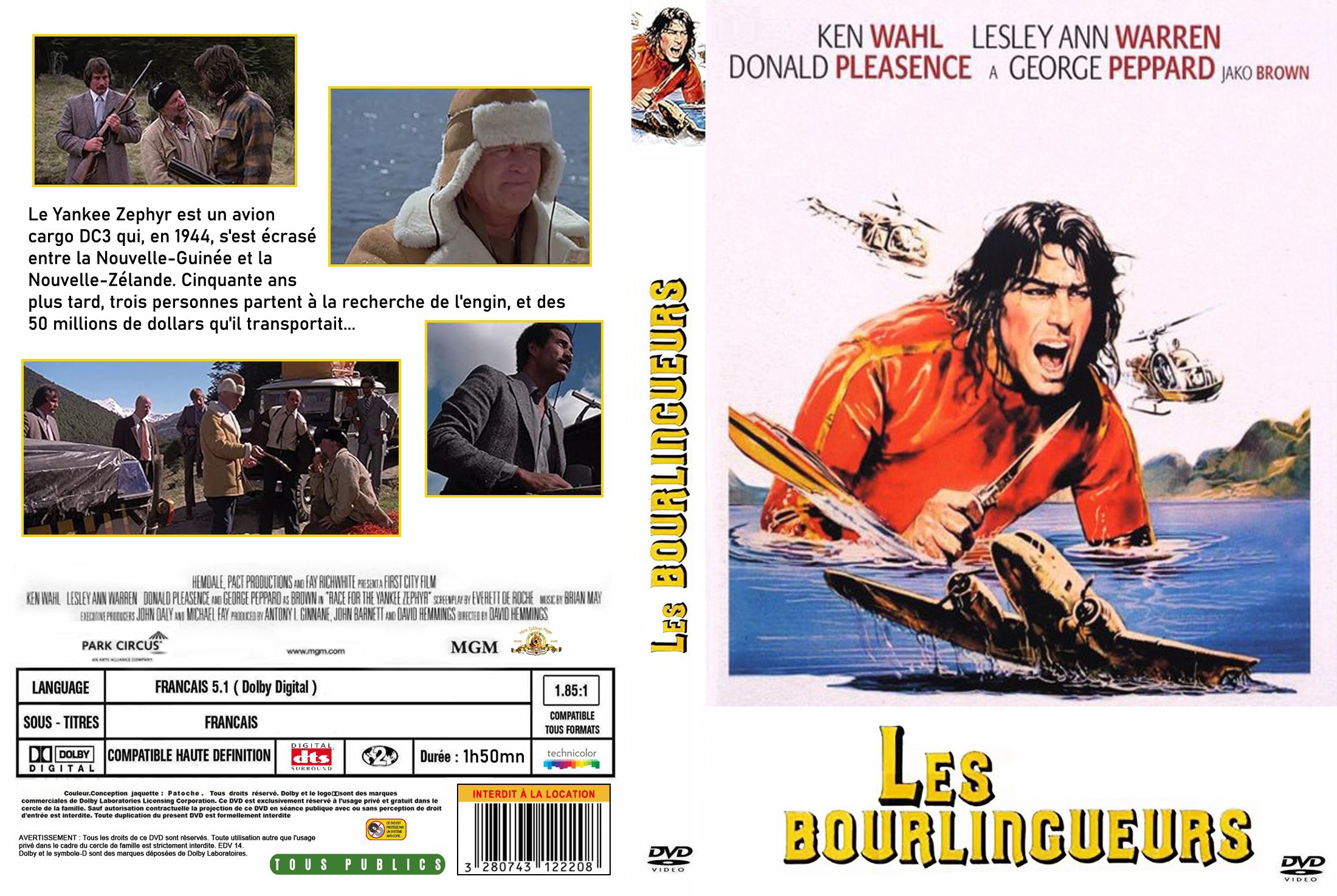 Jaquette DVD Les bourlingueurs custom