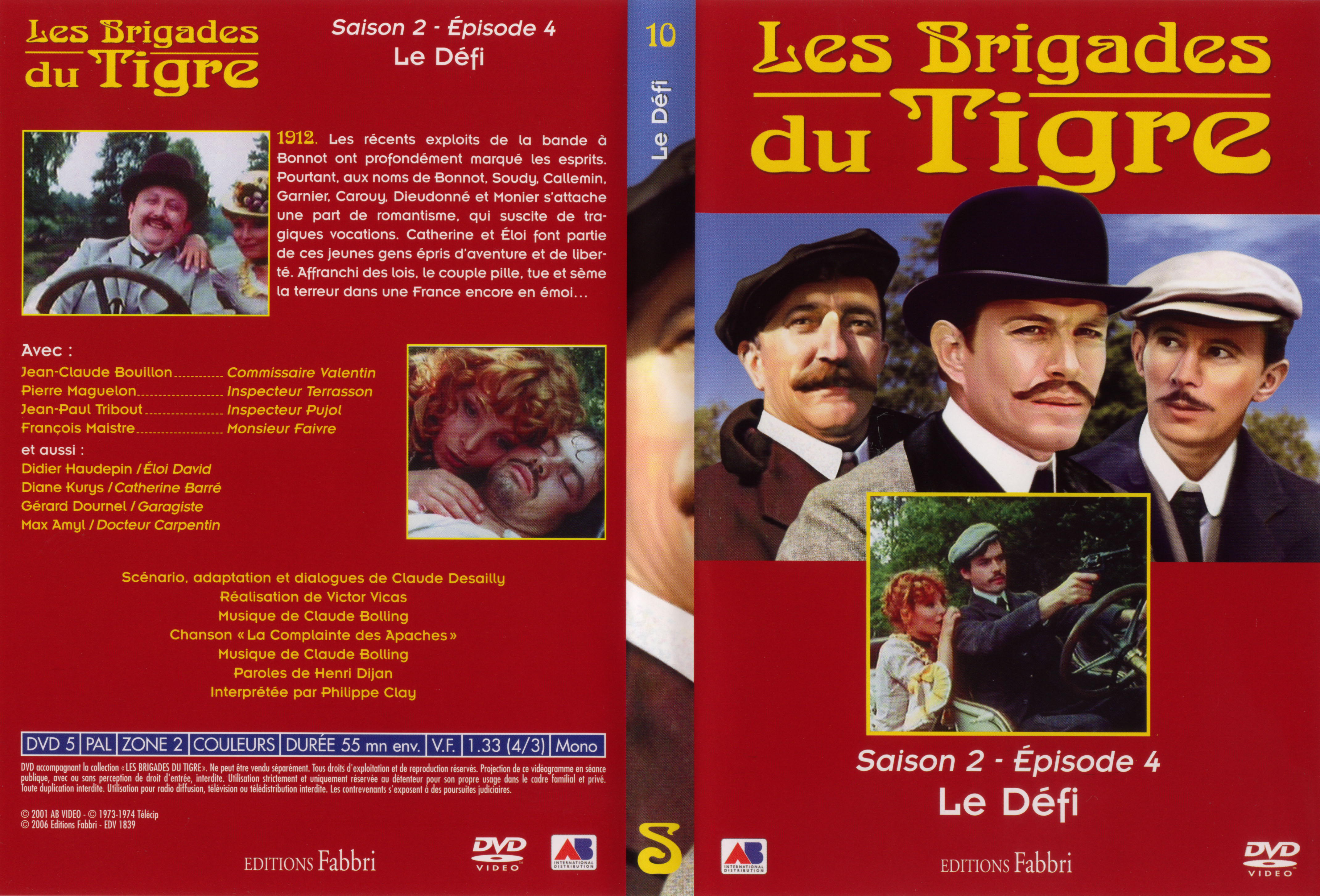 Jaquette DVD Les brigades du tigre saison 2 épisode 4