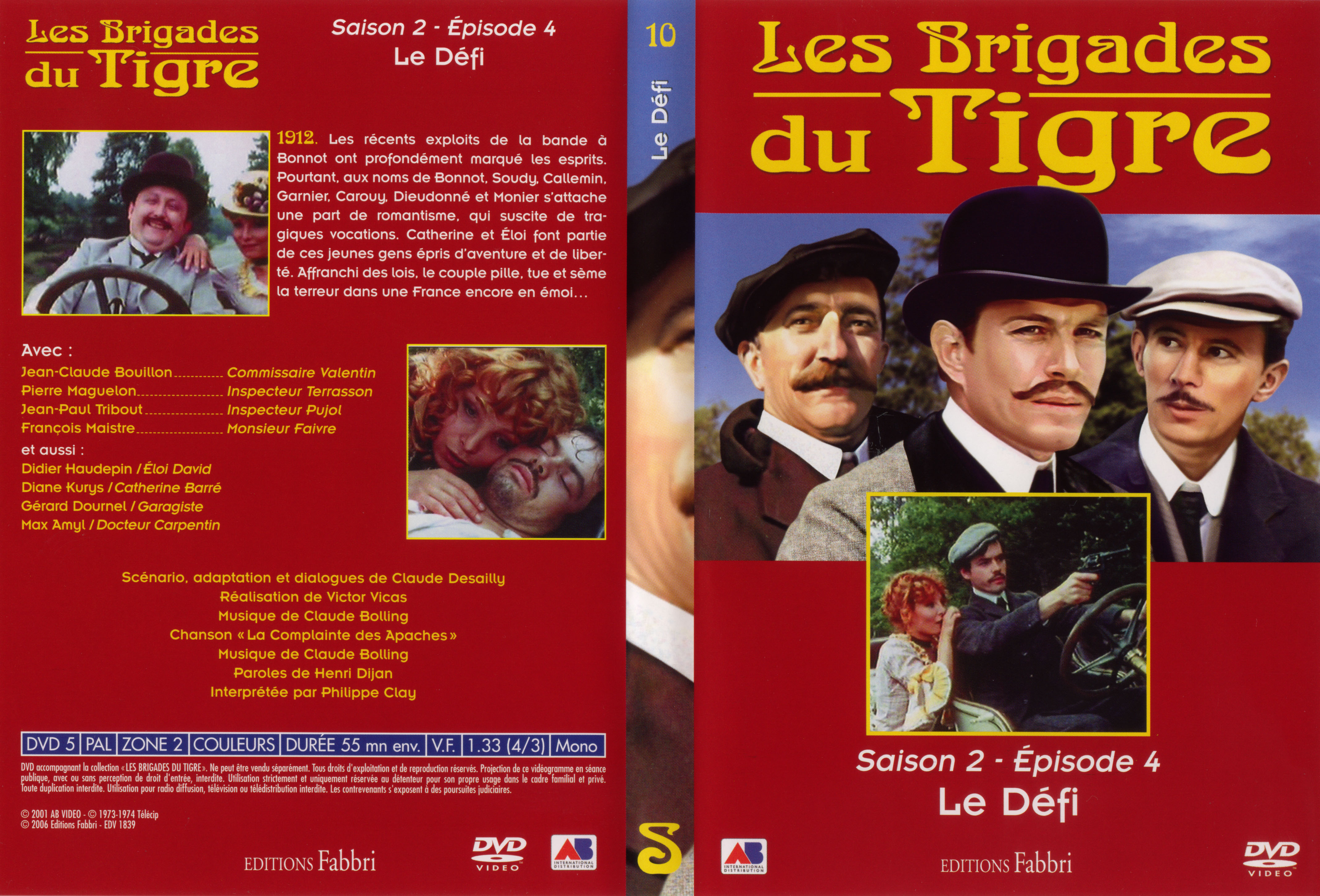 Jaquette DVD Les brigades du tigre saison 2 pisode 4