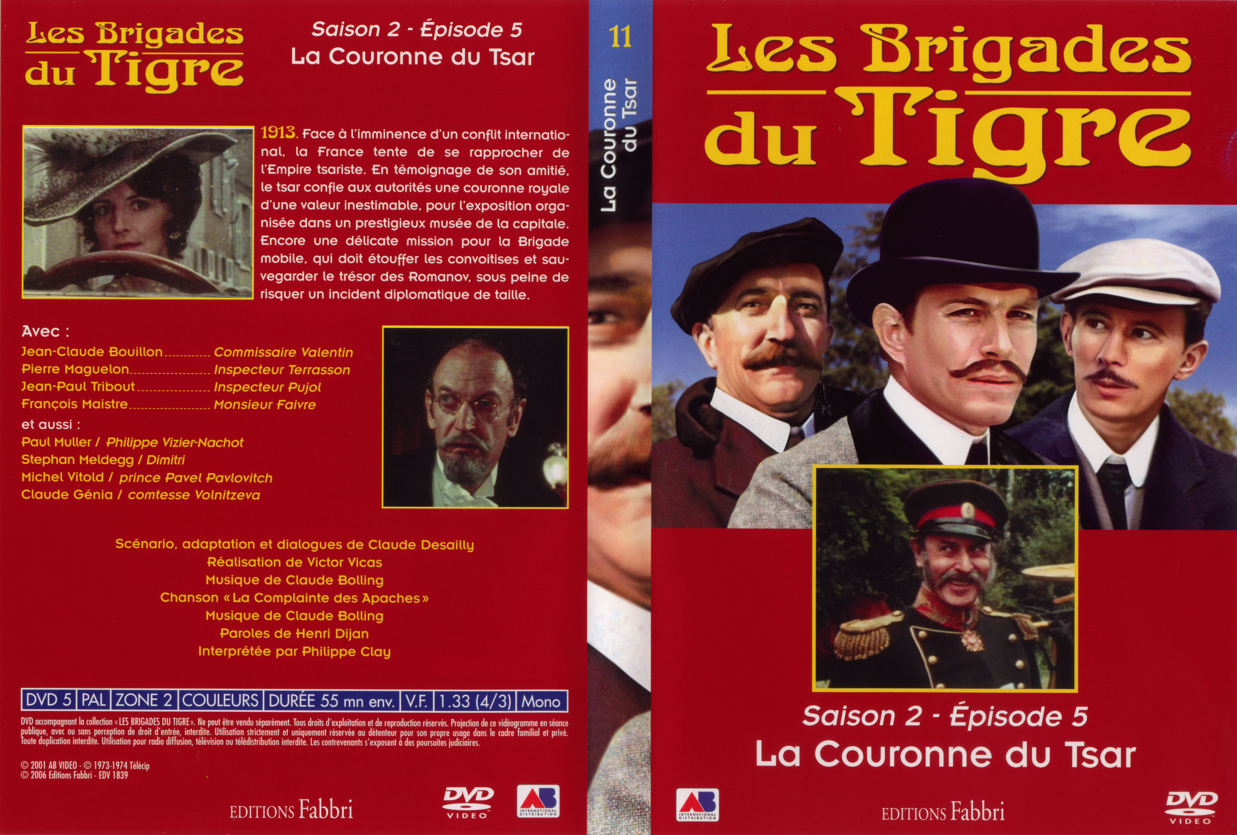 Jaquette DVD Les brigades du tigre saison 2 pisode 5