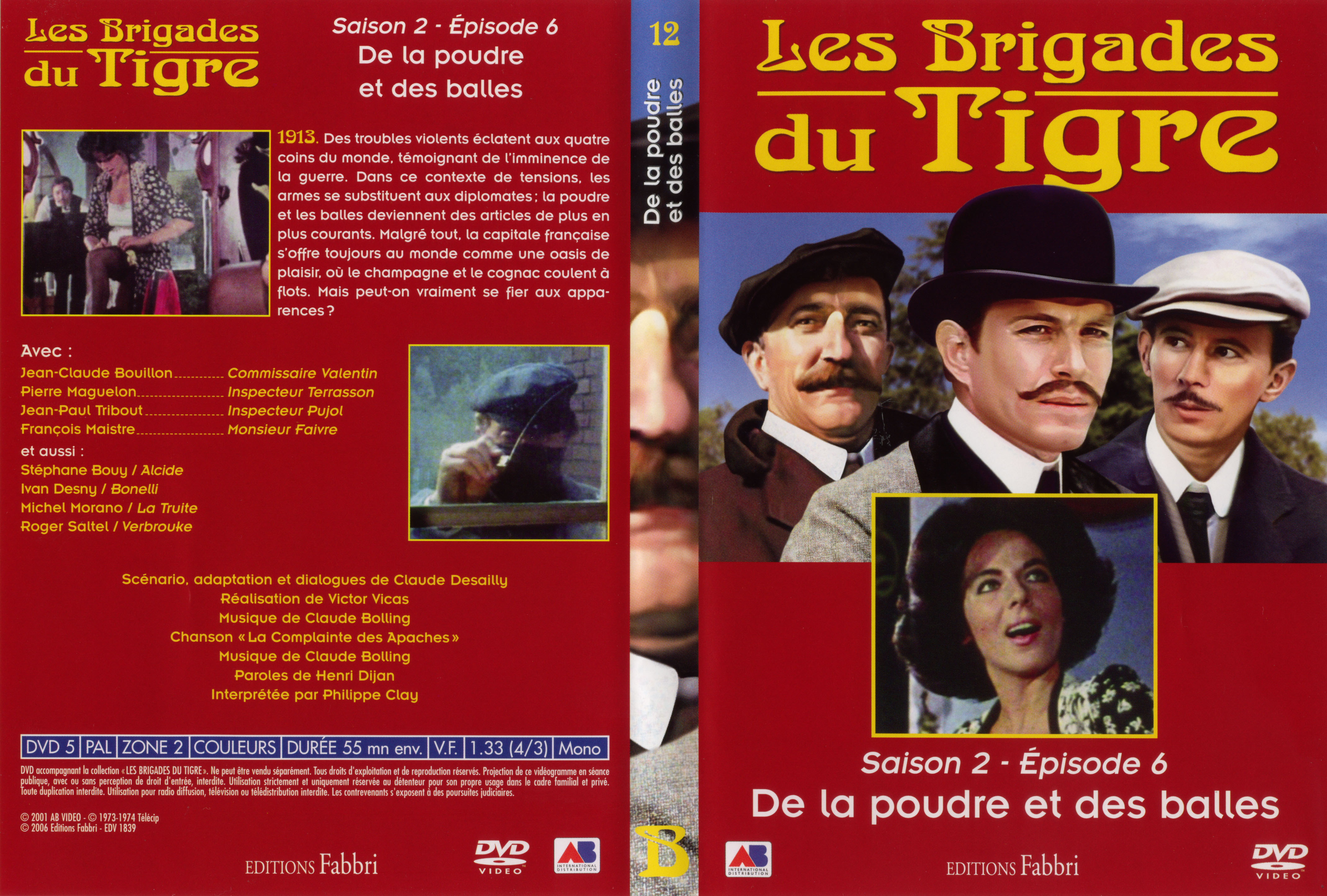 Jaquette DVD Les brigades du tigre saison 2 pisode 6