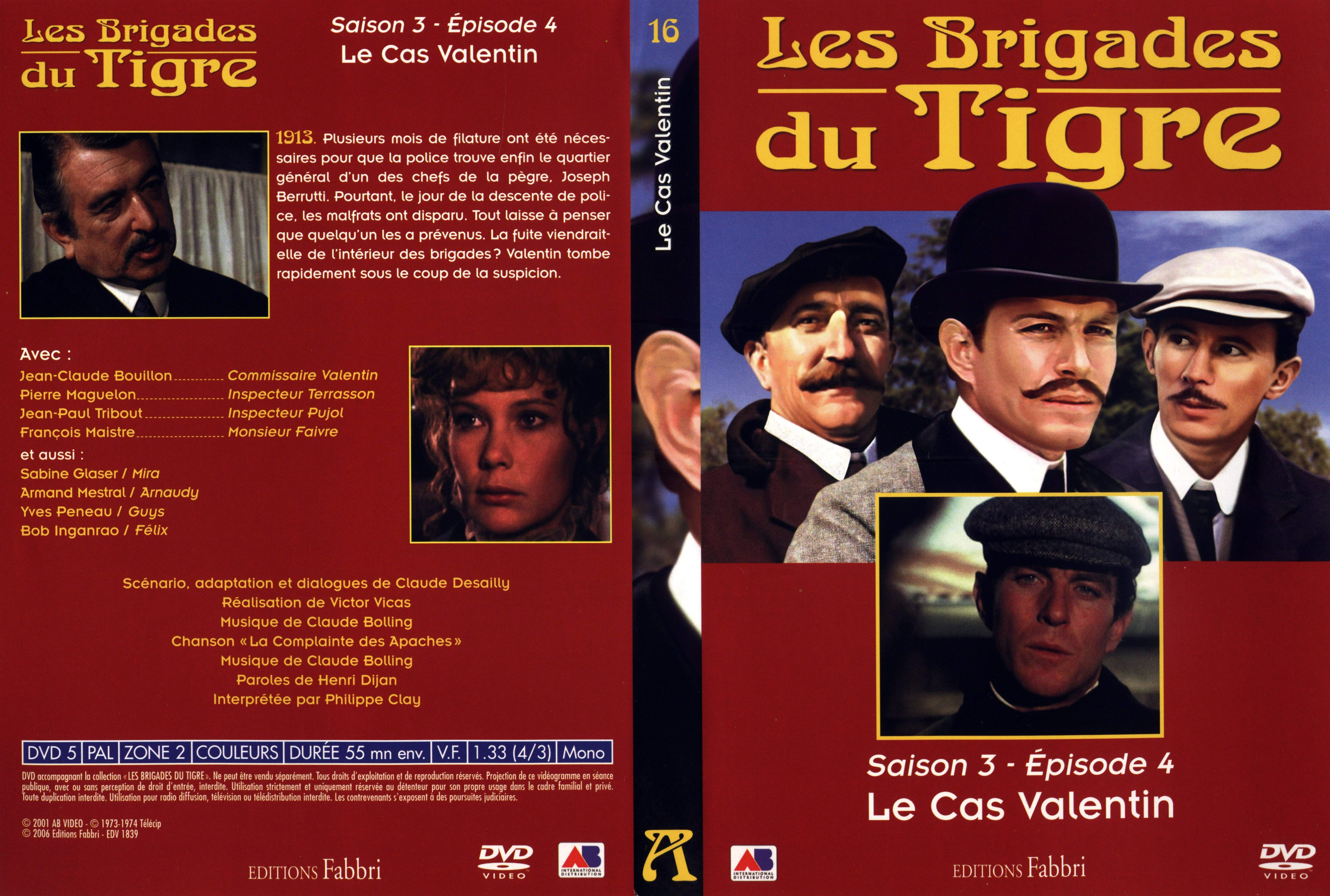 Jaquette DVD Les brigades du tigre saison 3 pisode 4