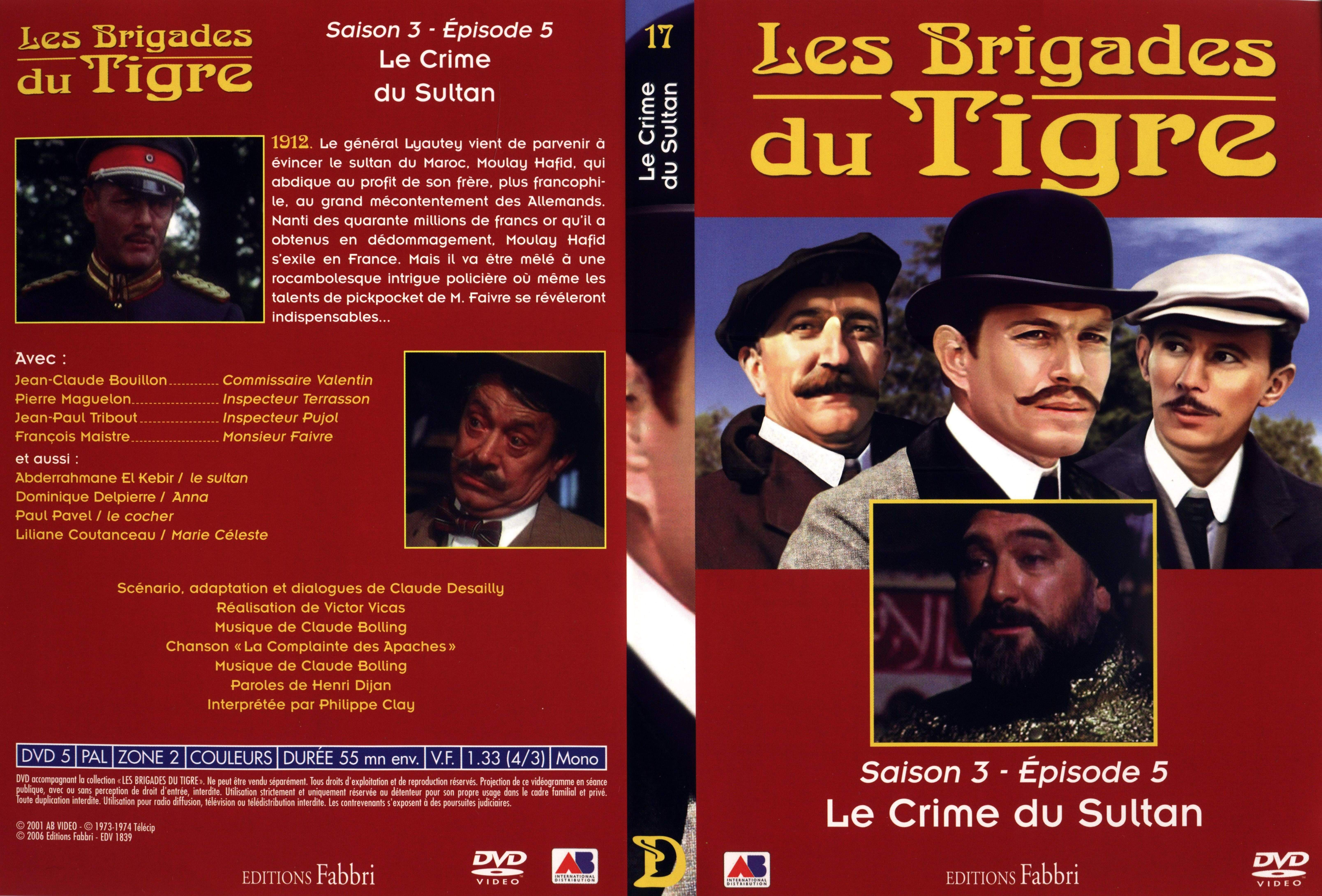 Jaquette DVD Les brigades du tigre saison 3 pisode 5