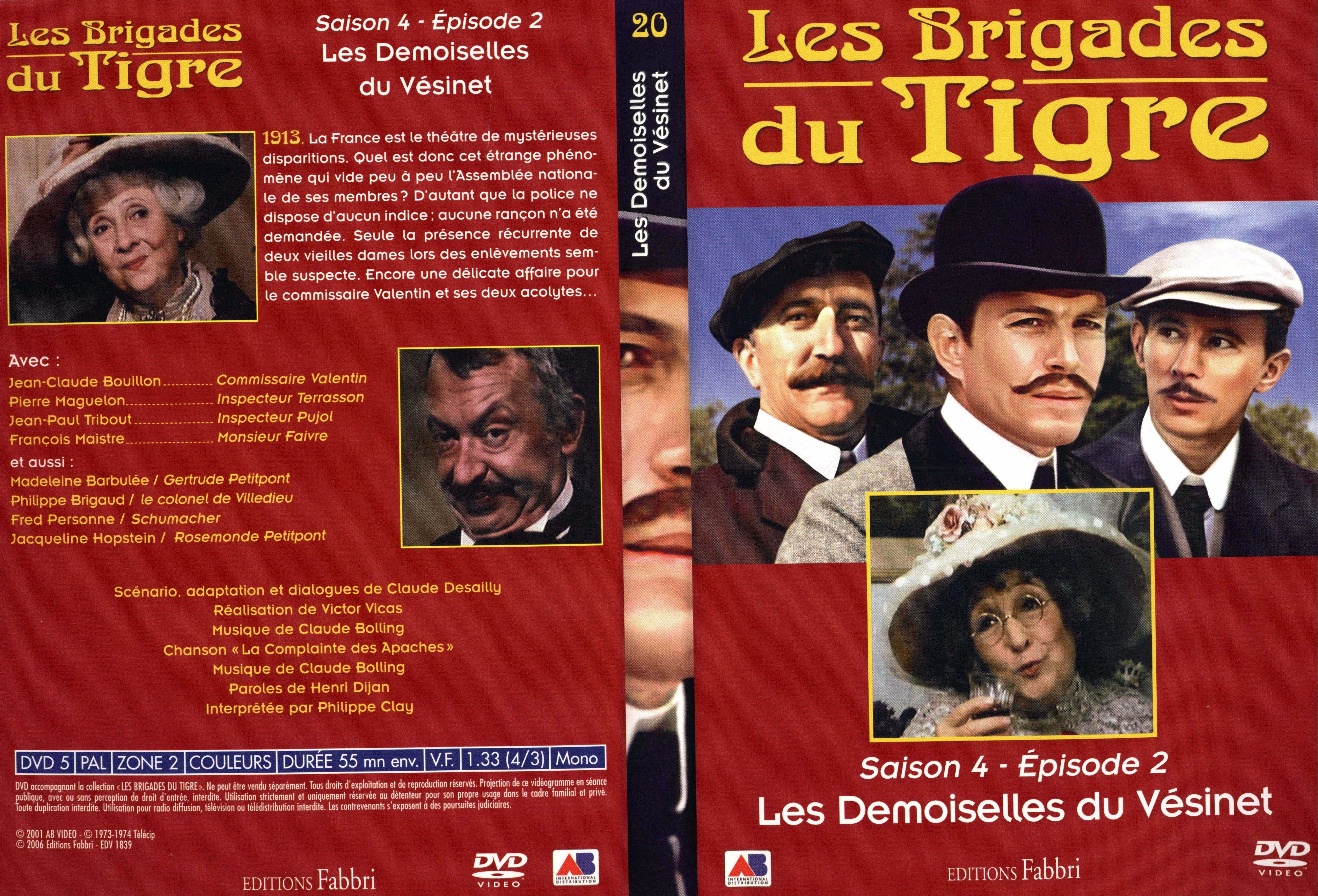 Jaquette DVD Les brigades du tigre saison 4 pisode 2