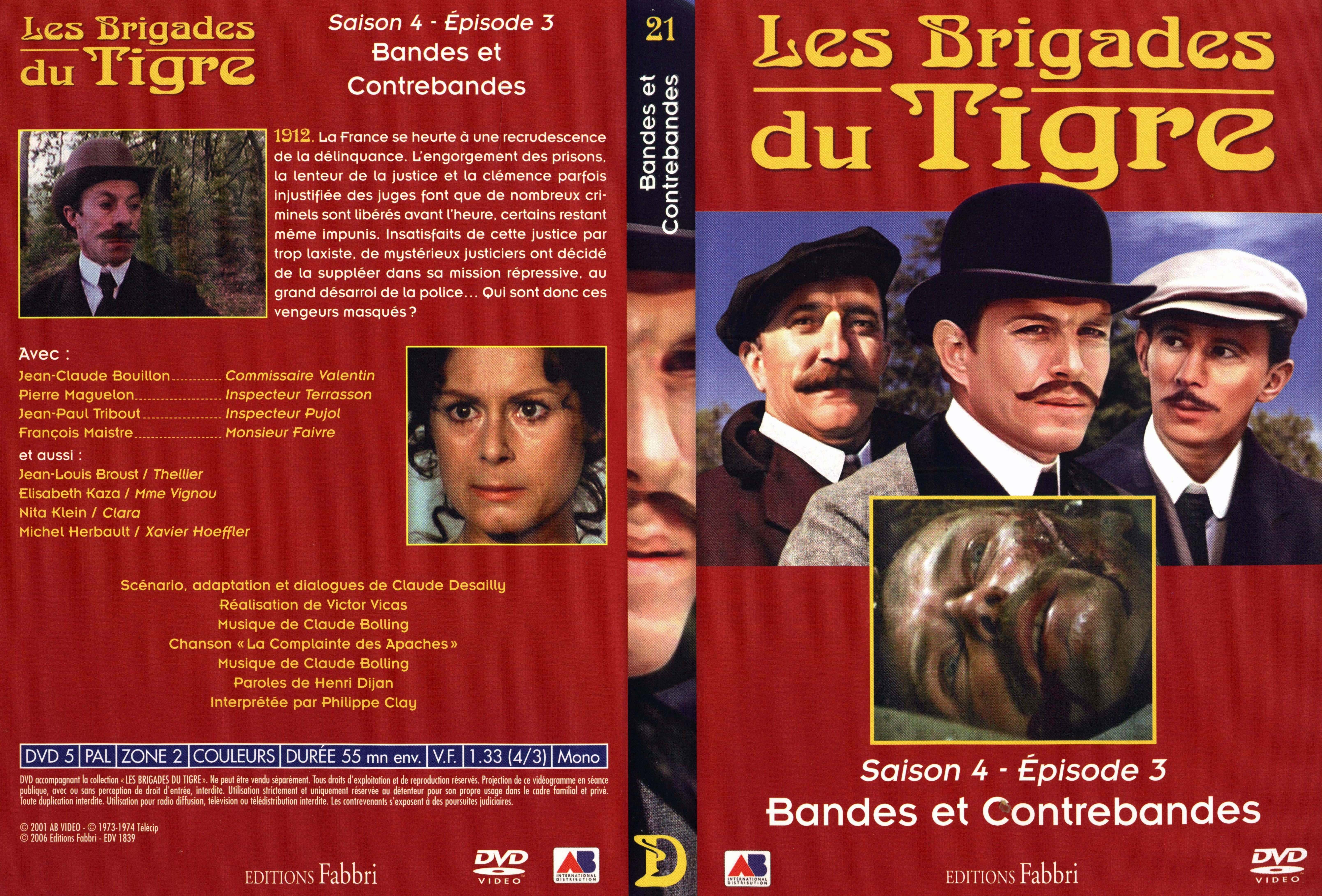 Jaquette DVD Les brigades du tigre saison 4 pisode 3