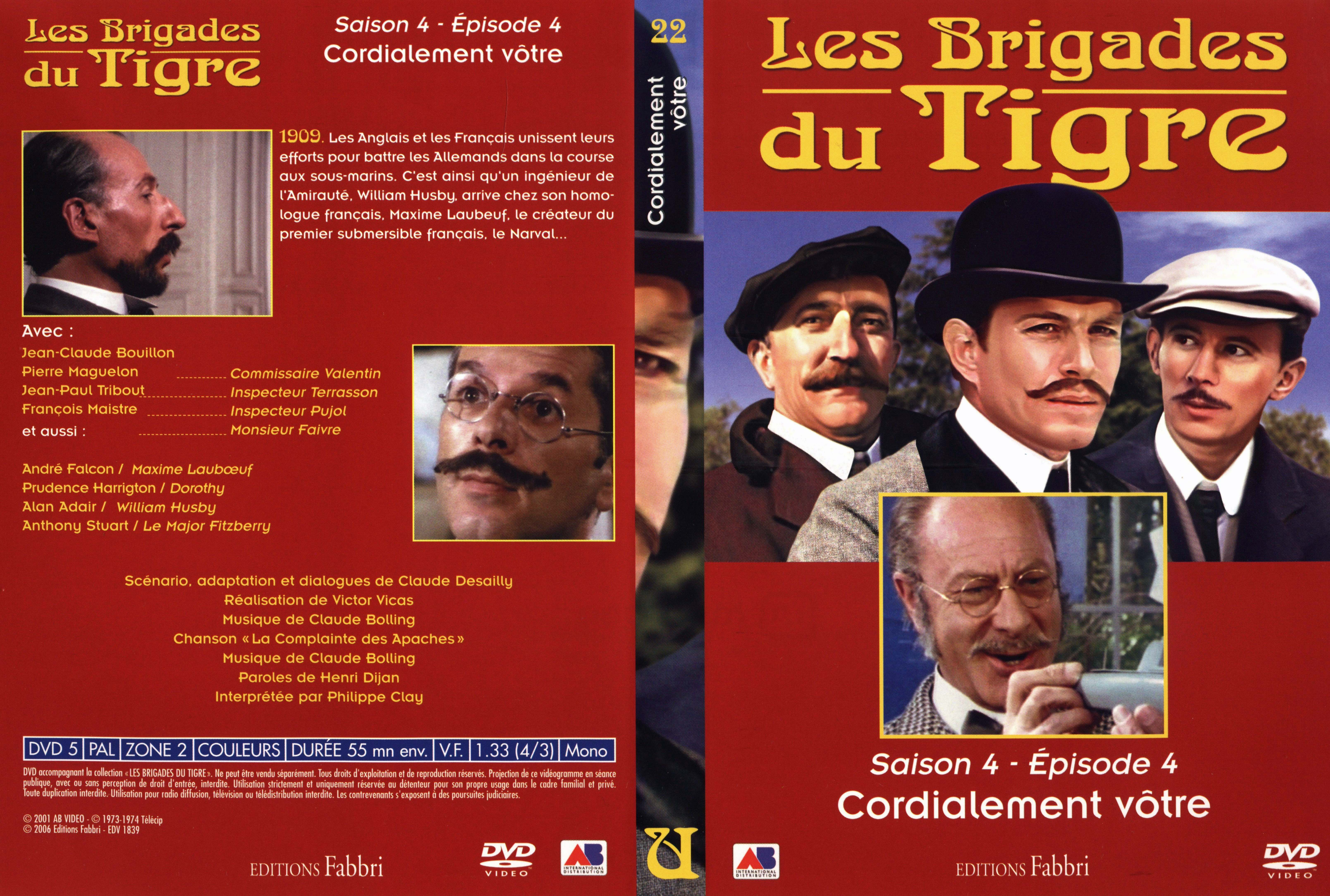 Jaquette DVD Les brigades du tigre saison 4 pisode 4