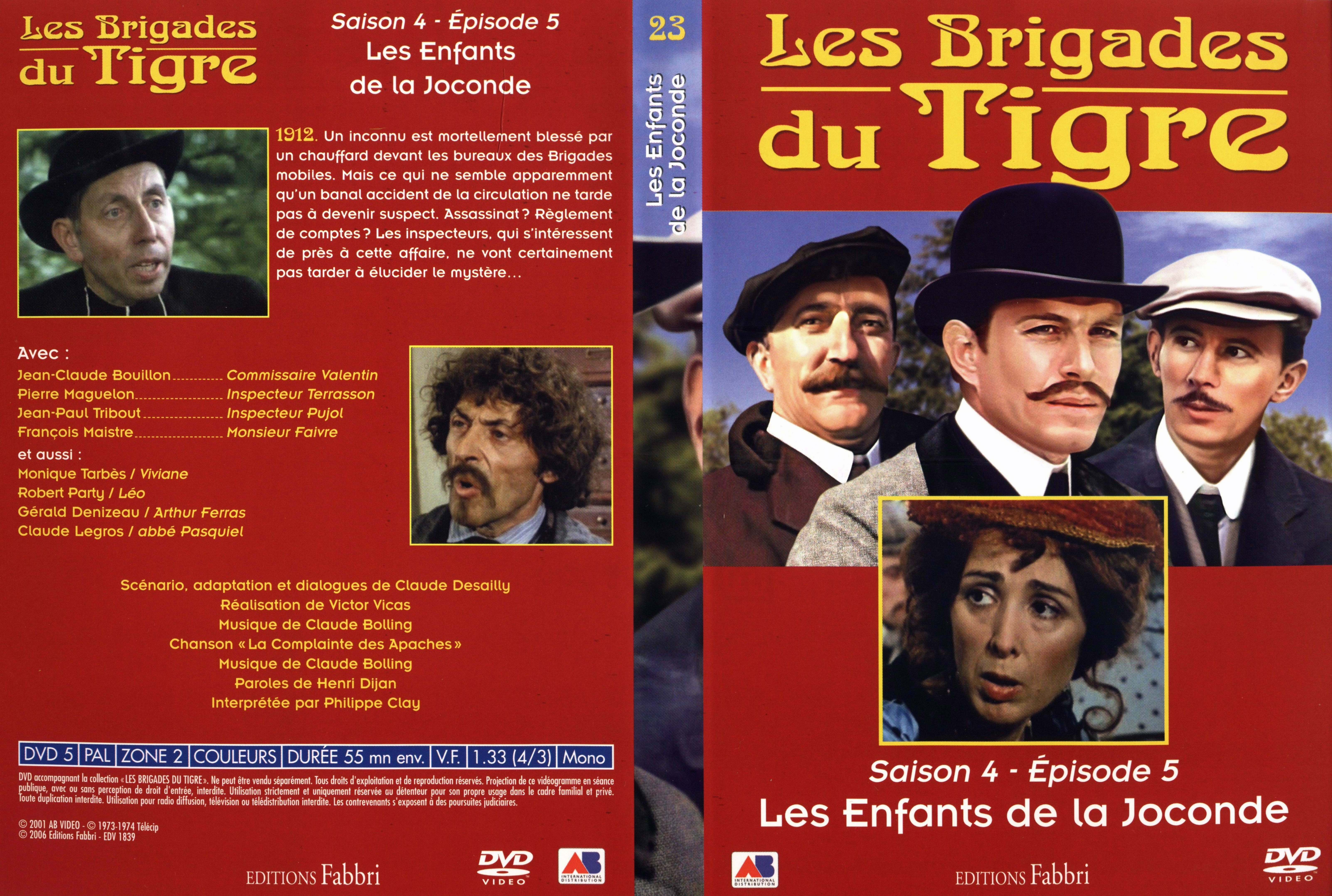 Jaquette DVD Les brigades du tigre saison 4 pisode 5