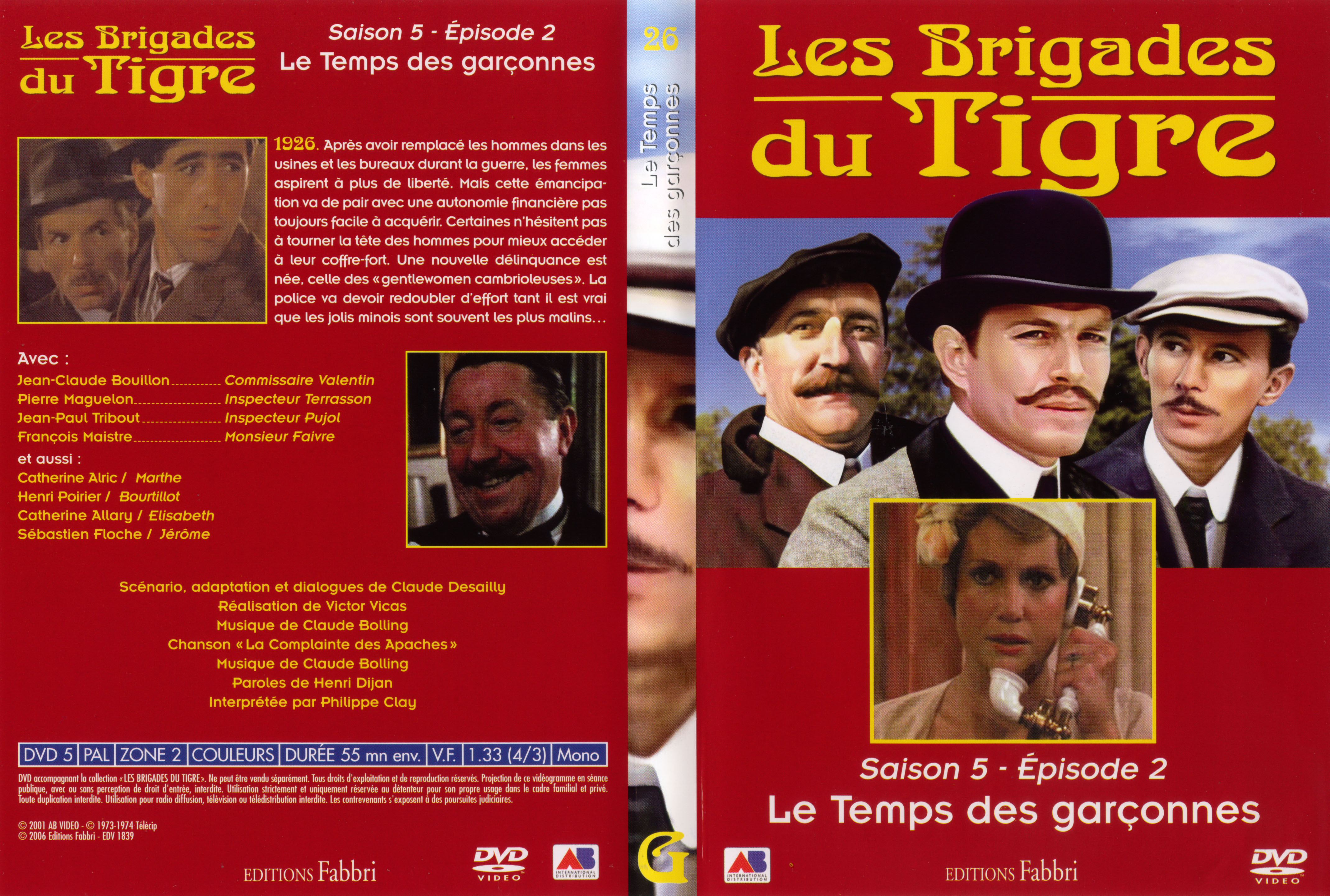 Jaquette DVD Les brigades du tigre saison 5 épisode 2