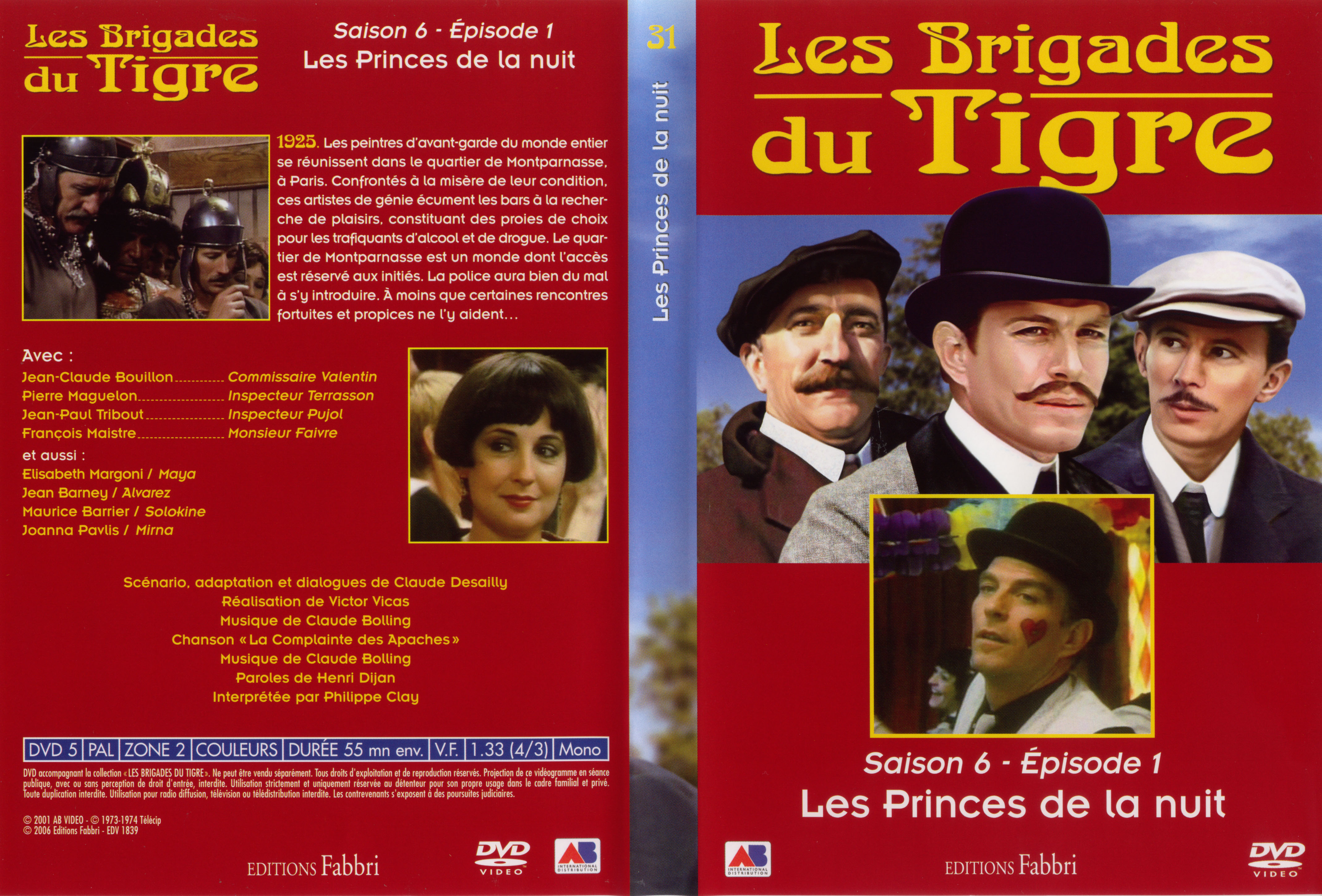 Jaquette DVD Les brigades du tigre saison 6 pisode 1