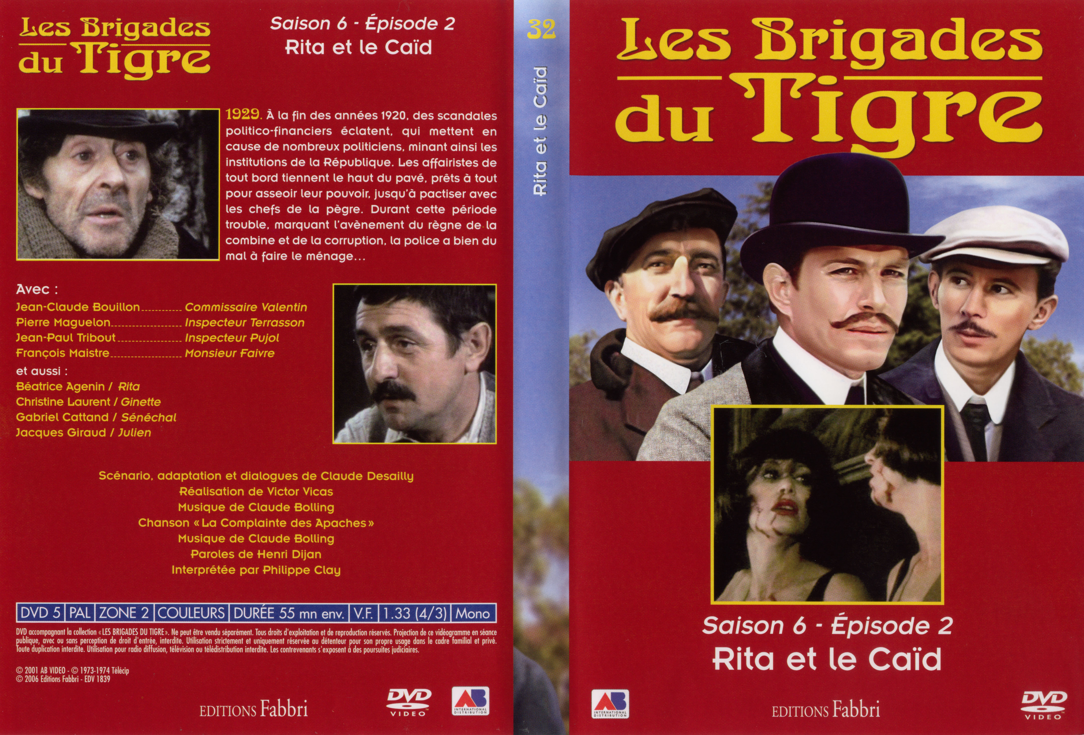 Jaquette DVD Les brigades du tigre saison 6 pisode 2