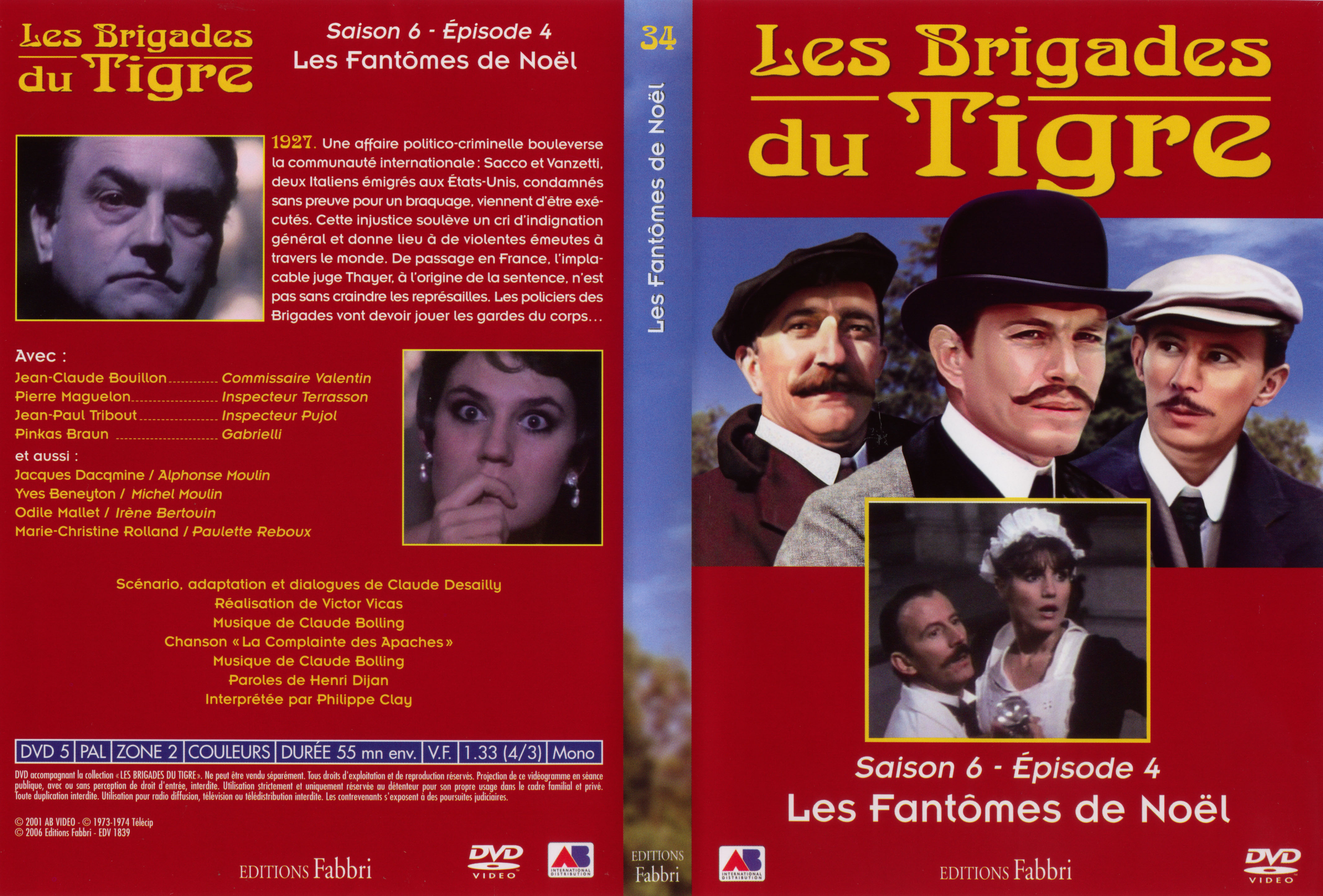 Jaquette DVD Les brigades du tigre saison 6 pisode 4
