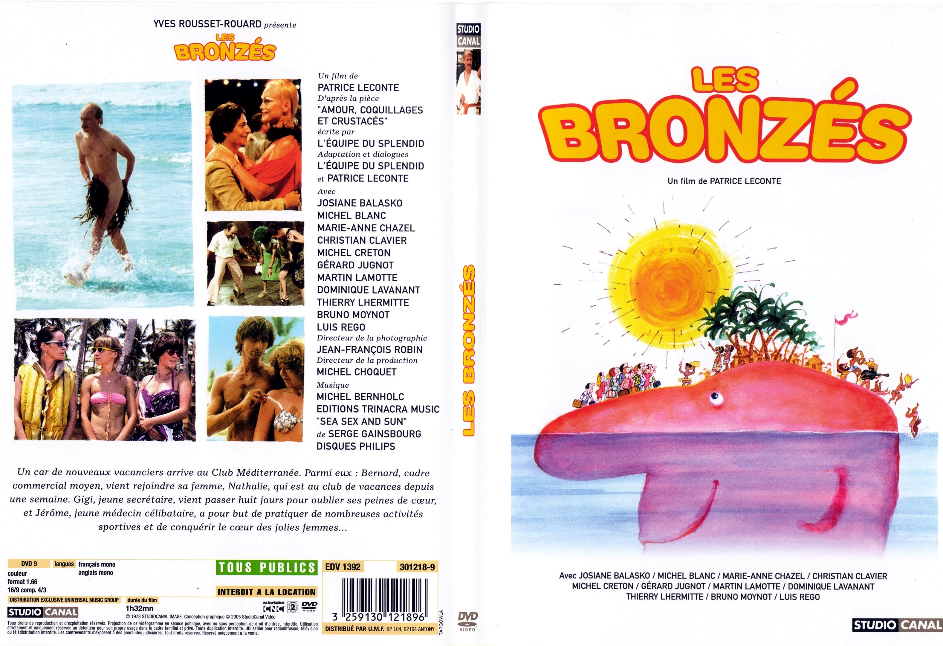 Jaquette DVD Les bronz�s - SLIM