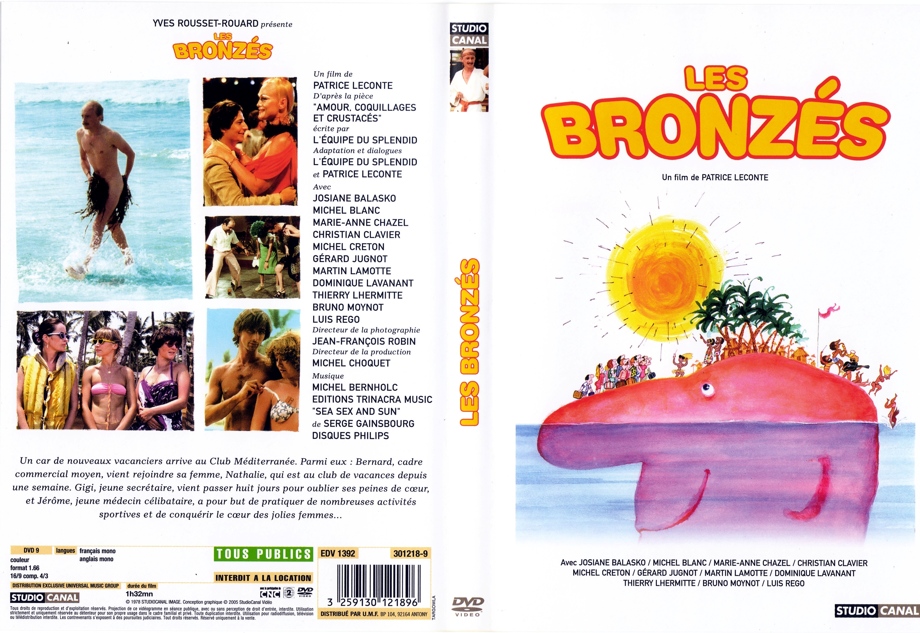 Jaquette DVD Les bronzes v3