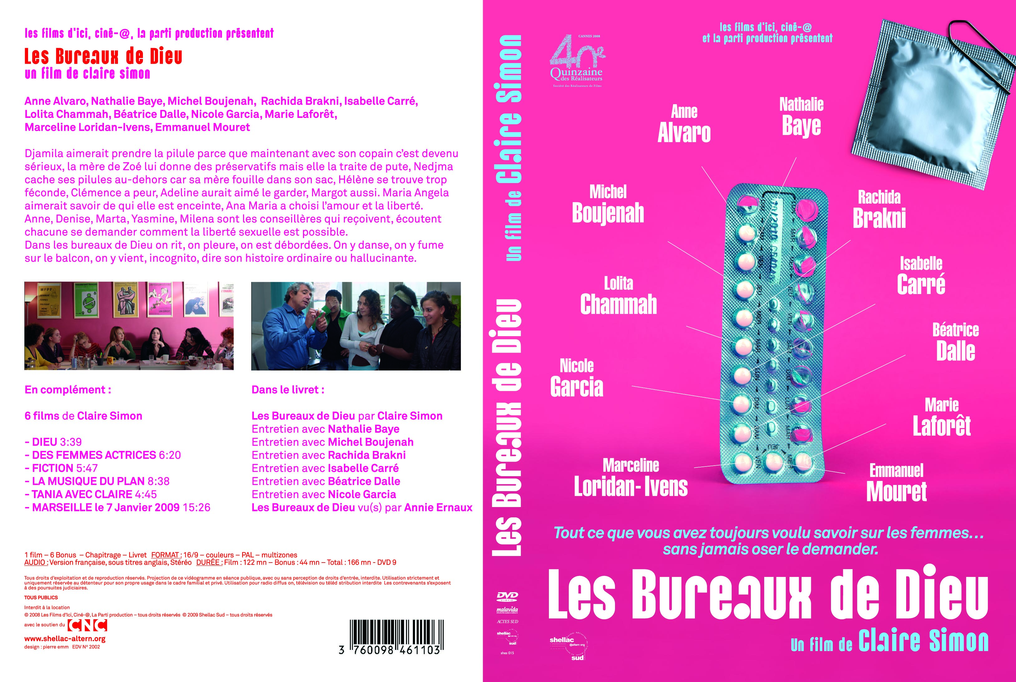 Jaquette DVD Les bureaux de Dieu custom