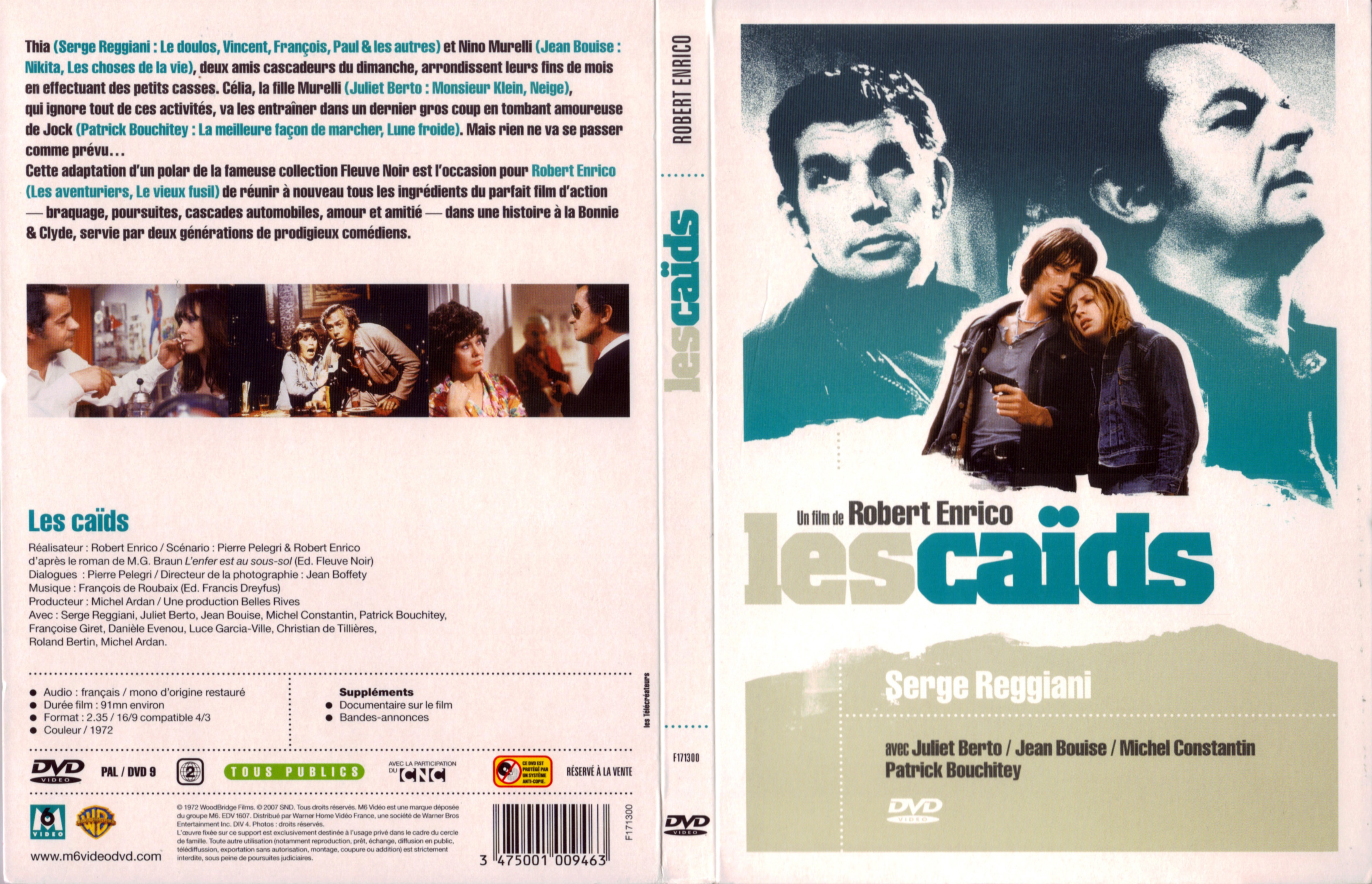 Jaquette DVD Les caids