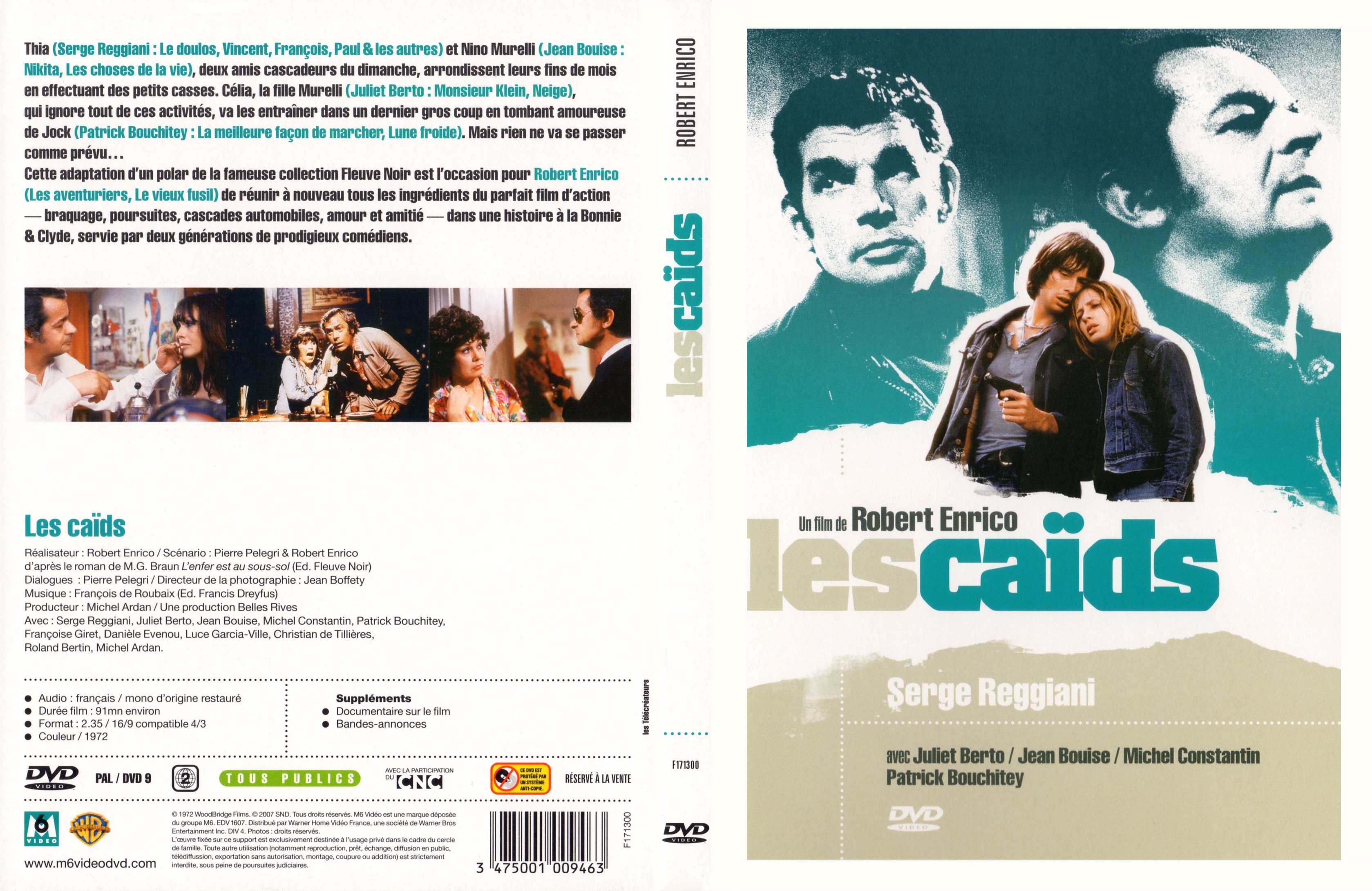 Jaquette DVD Les caids v2