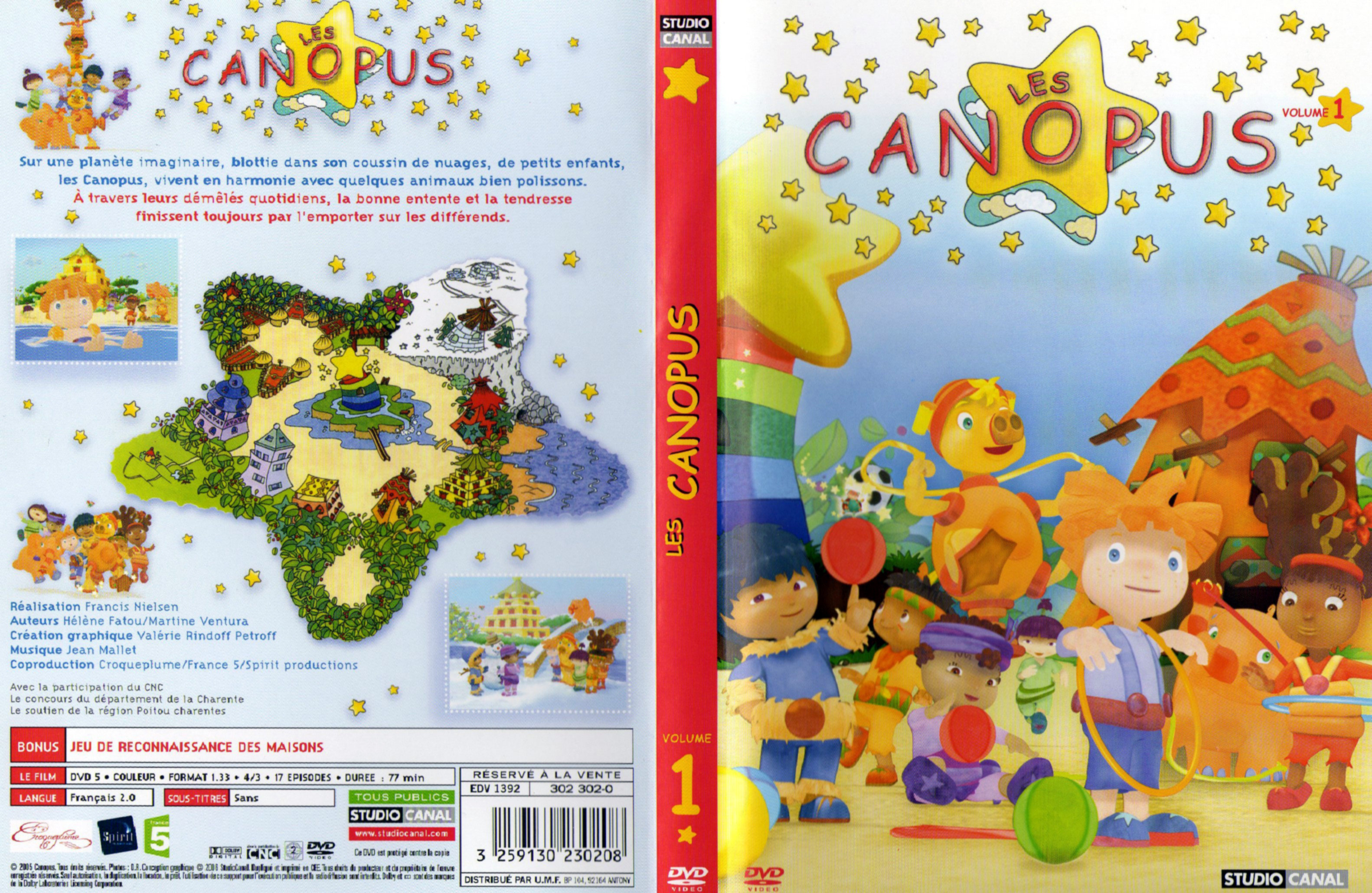 Jaquette DVD Les canopus vol 01