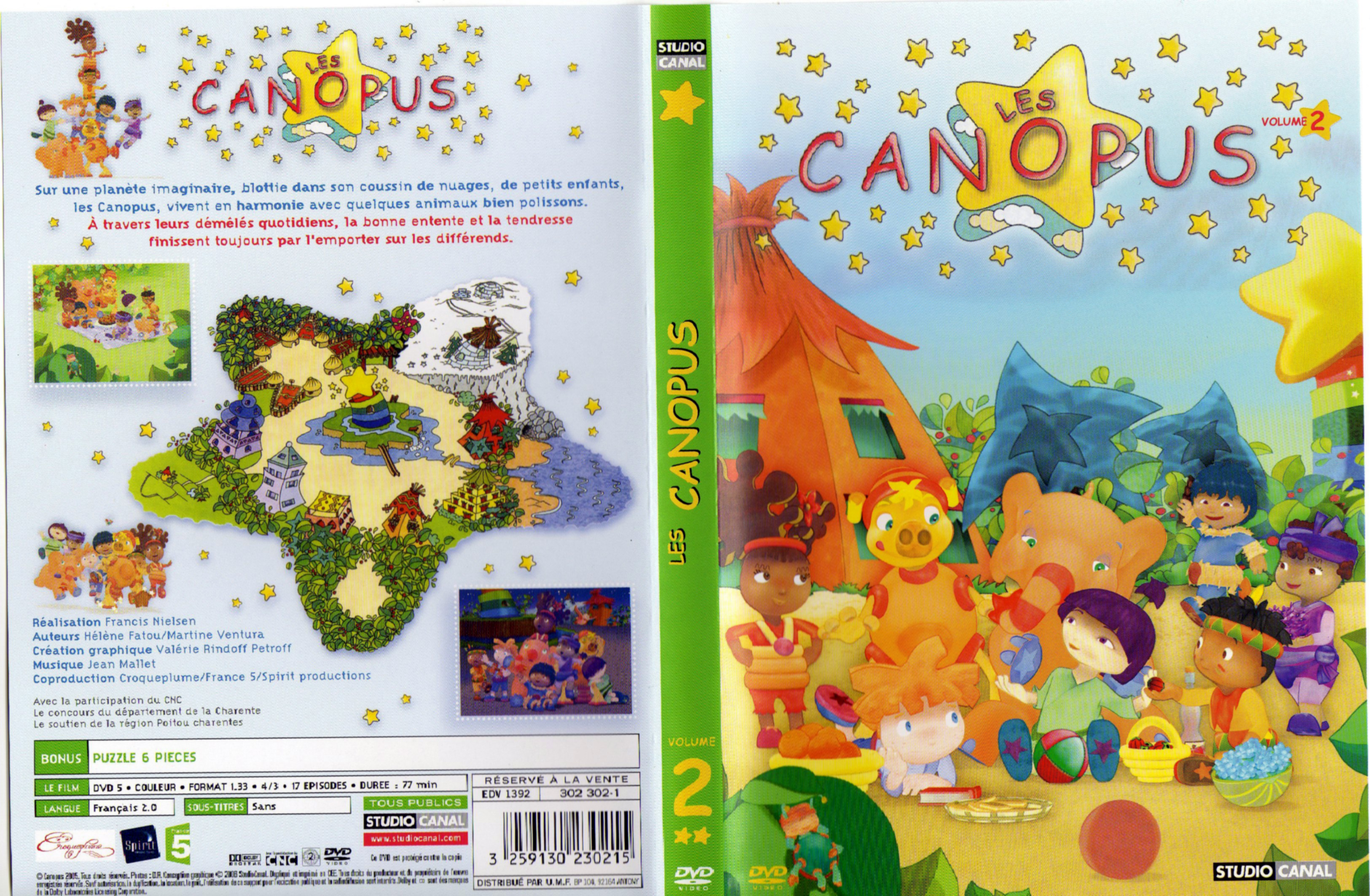 Jaquette DVD Les canopus vol 02