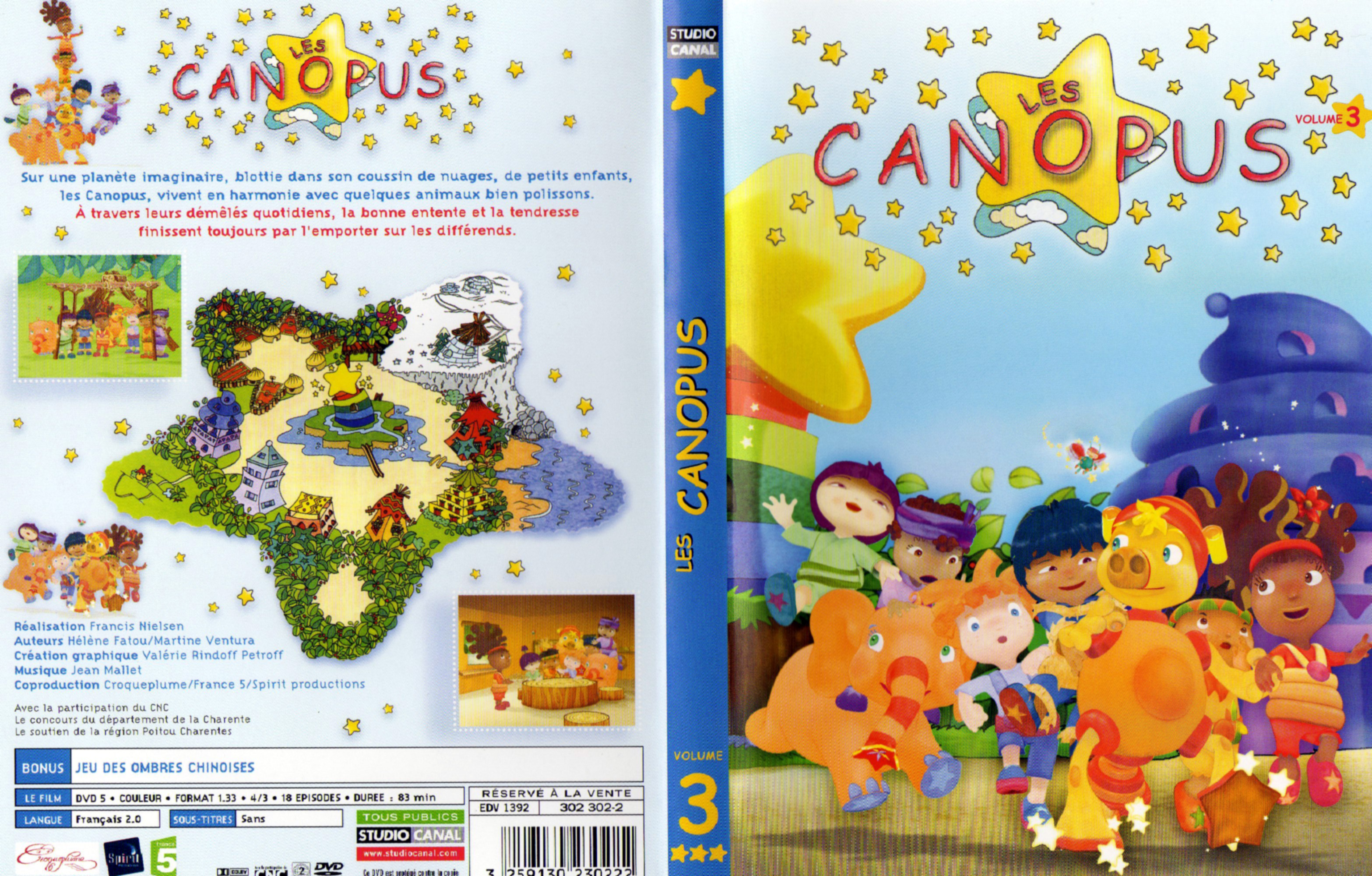 Jaquette DVD Les canopus vol 03