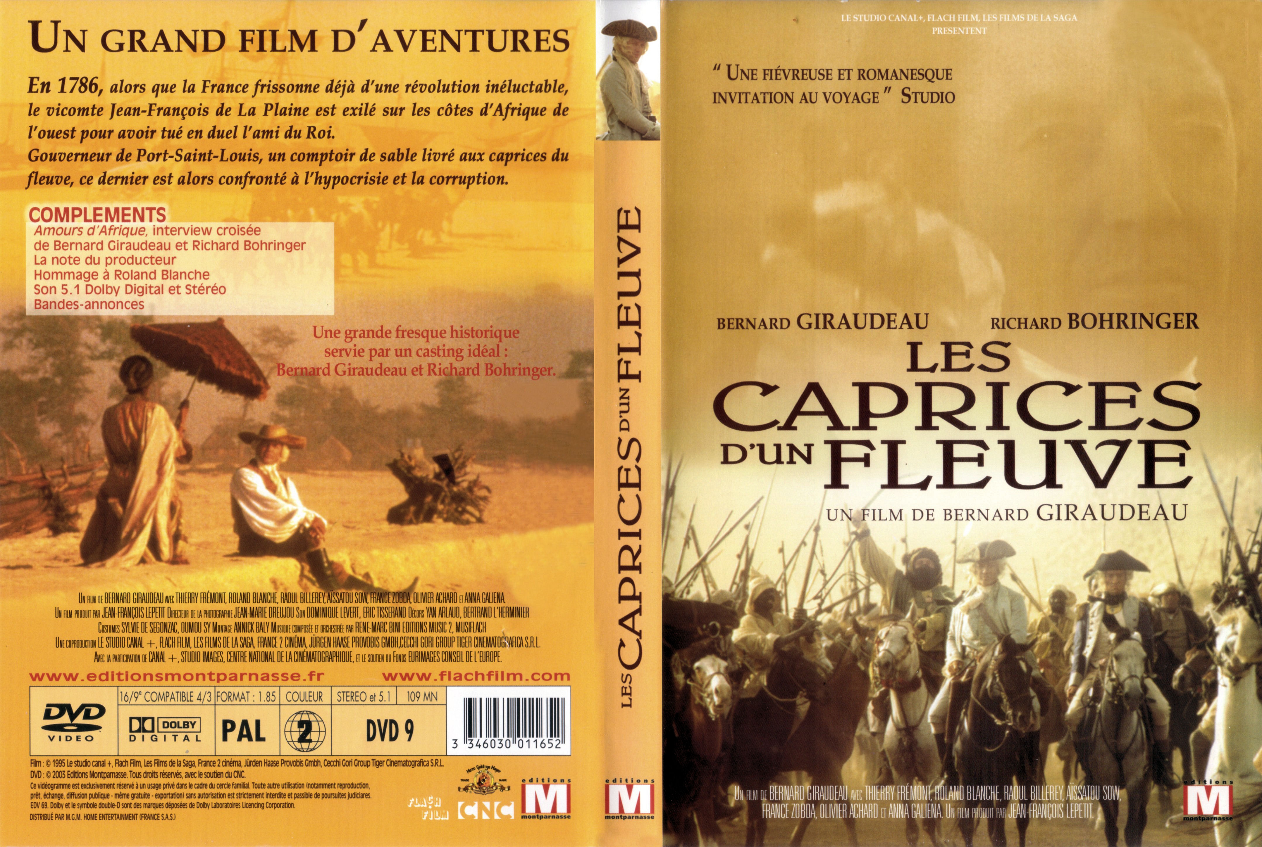 Jaquette DVD Les caprices d