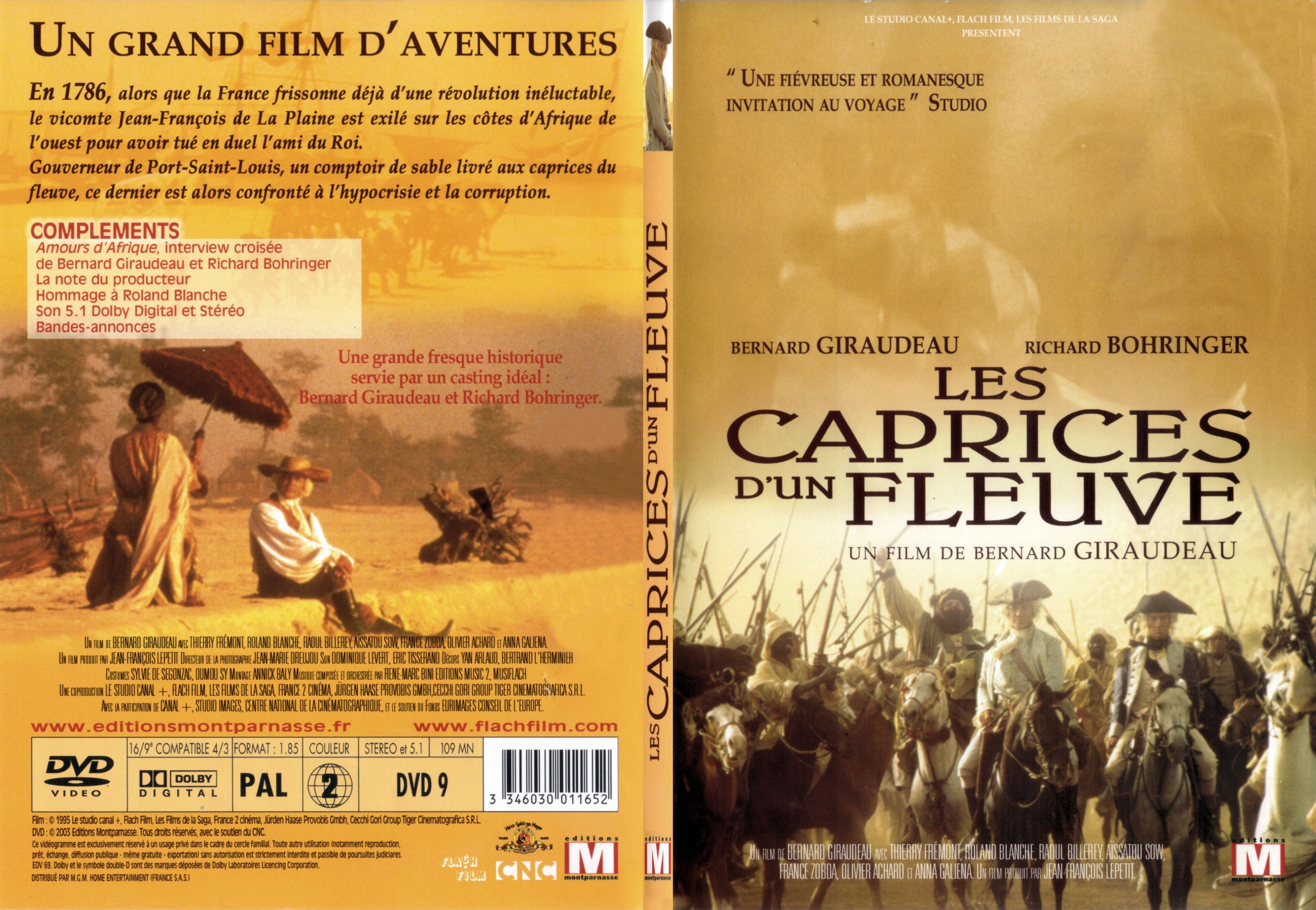 Jaquette DVD Les caprices d