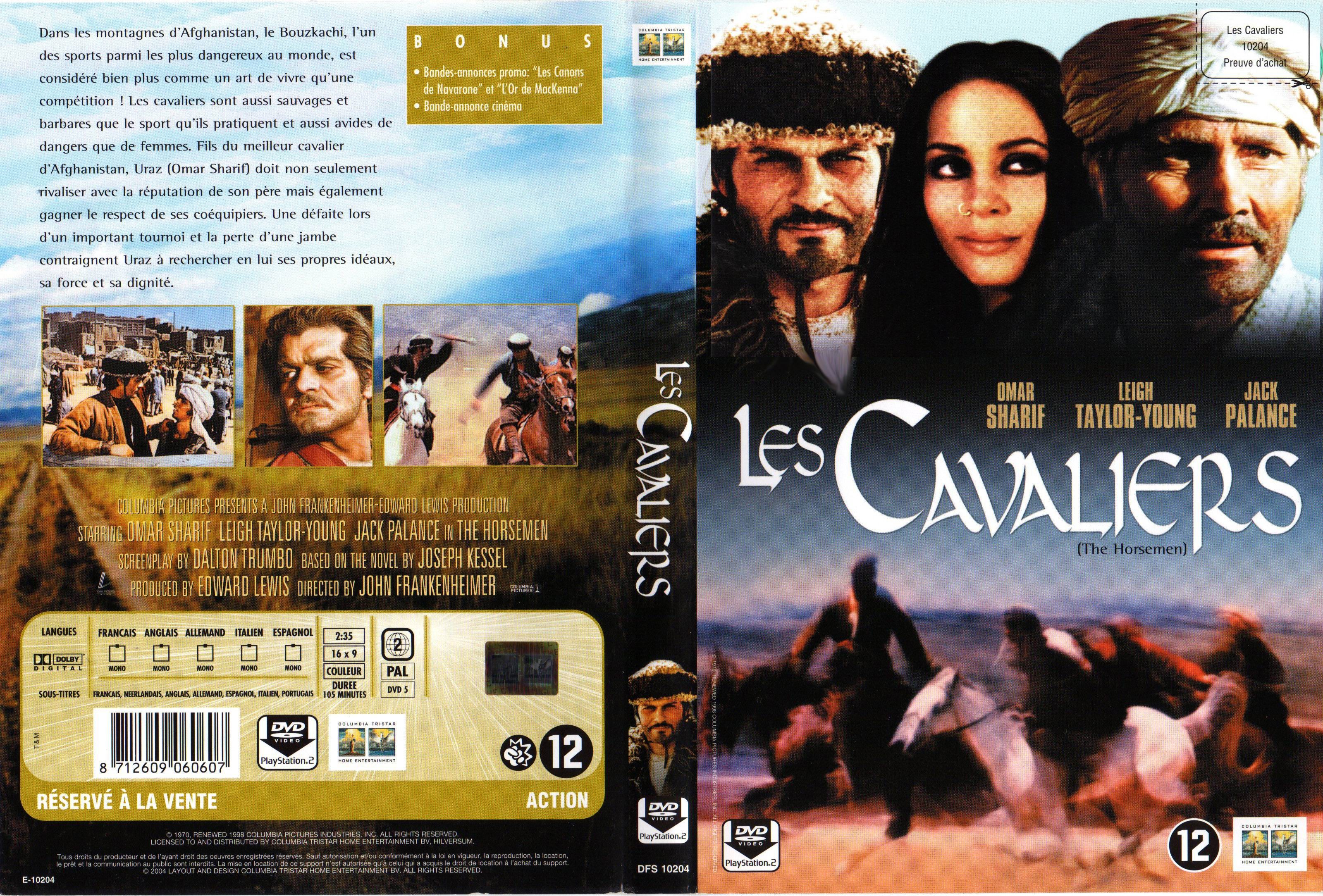 Jaquette DVD Les cavaliers (1971)
