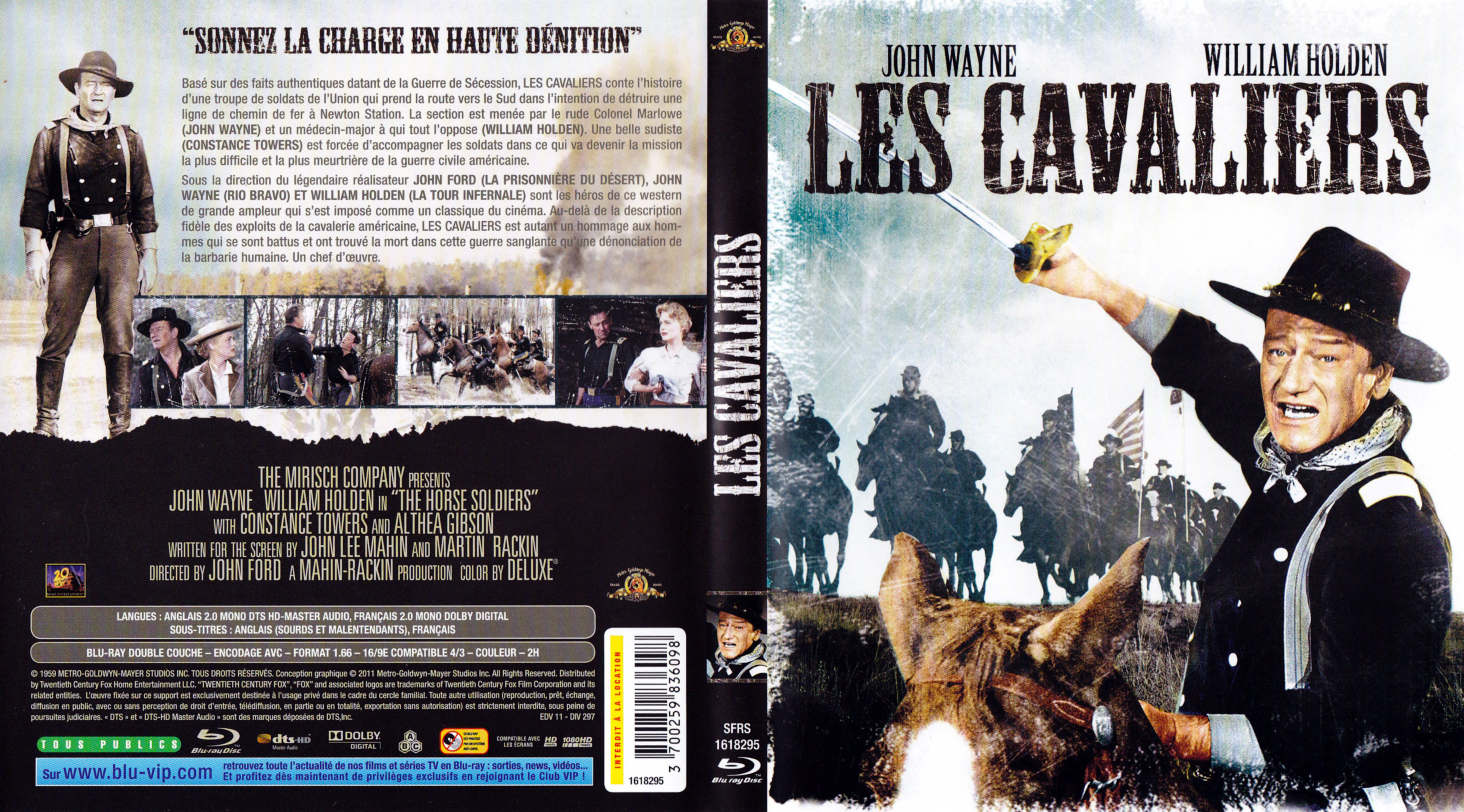 Jaquette DVD Les cavaliers (BLU-RAY)