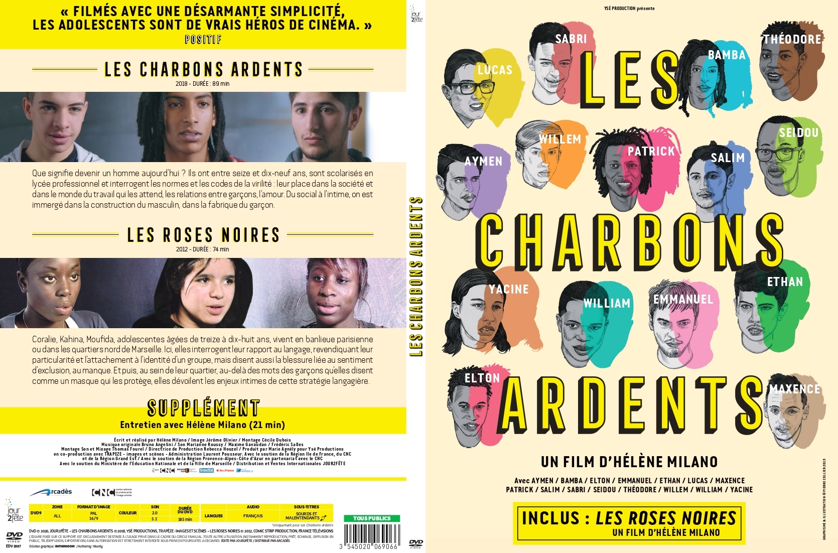 Jaquette DVD Les charbons ardents